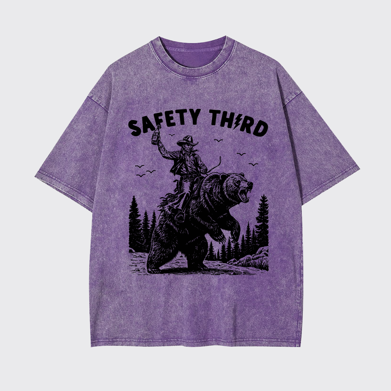 Safety Third Garment-dye Tees