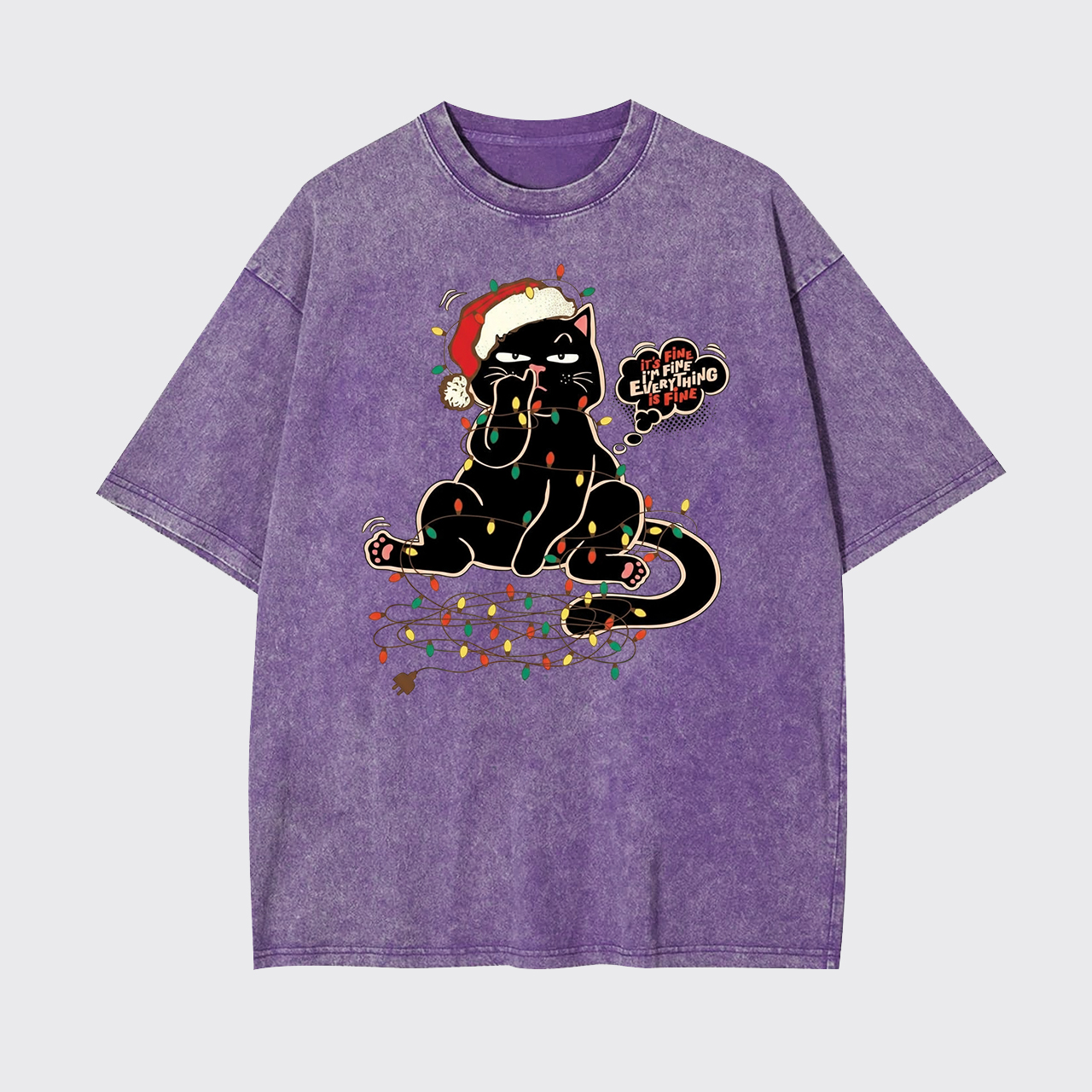 Santa Claws Garment-dye Tees