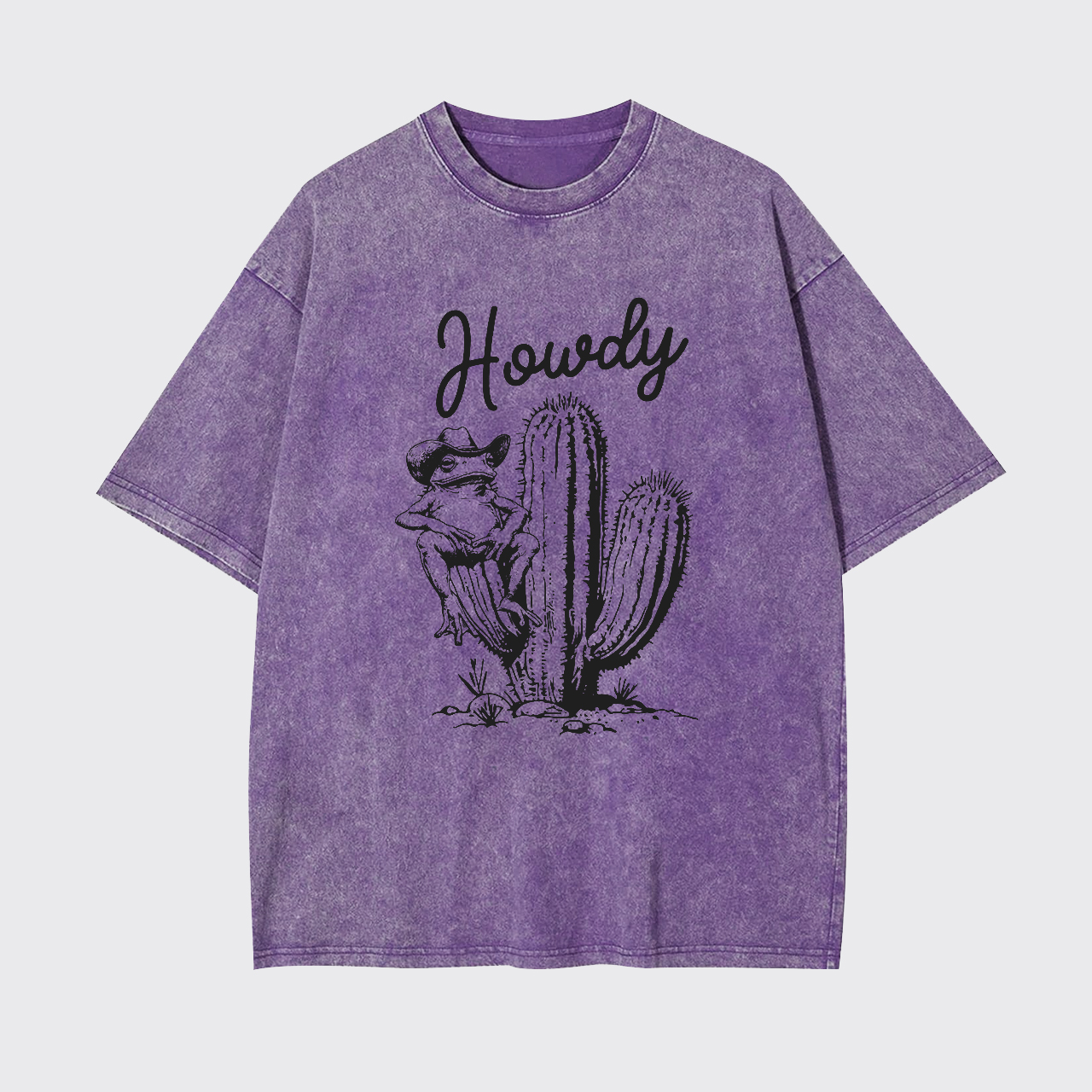 Trendy Country Frog Garment-dye Tees