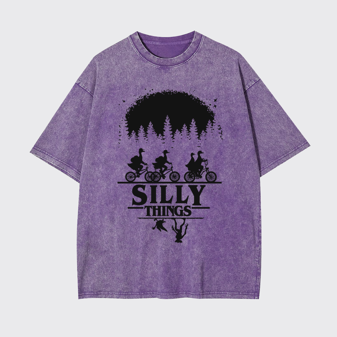 Horror Movies Silly Things Garment-dye Tees