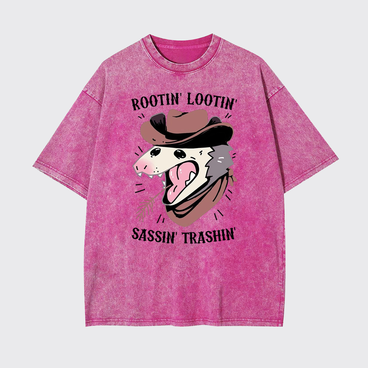 Rootin' Lootin Sassin' Trashin Garment-dye Tees