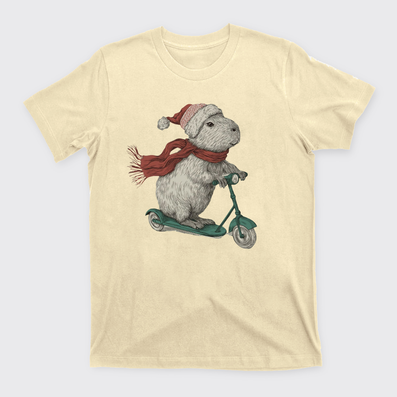 Christmas Capybara Funny Holiday T-Shirts
