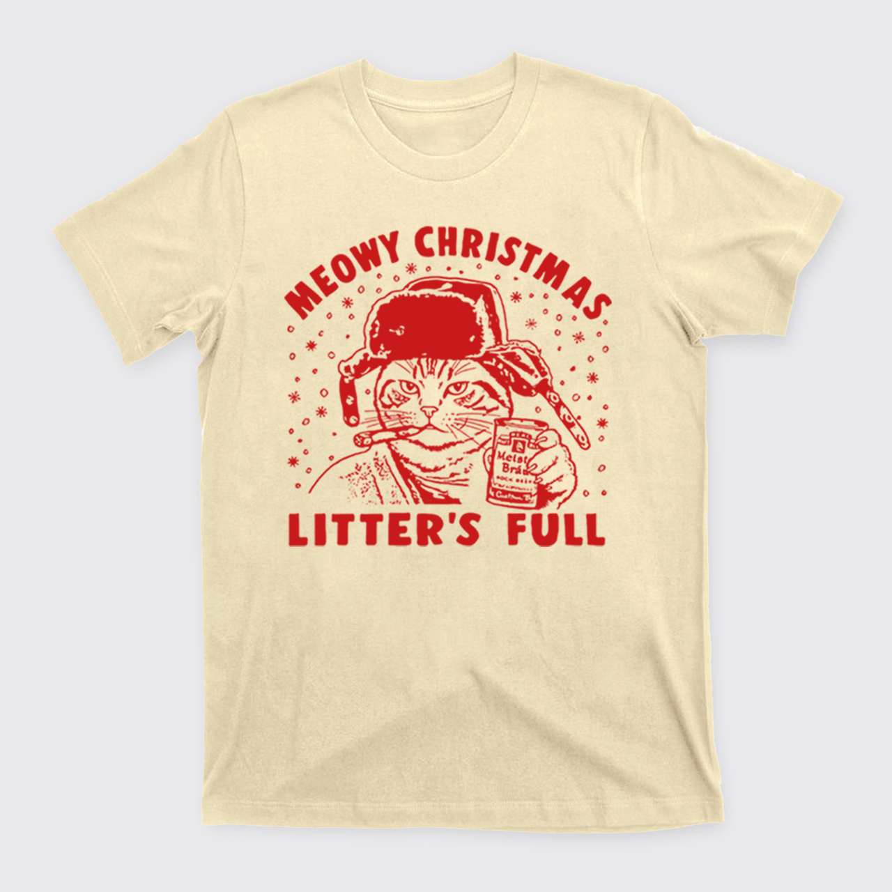 Meowy Christmas Litter's Full T-Shirts
