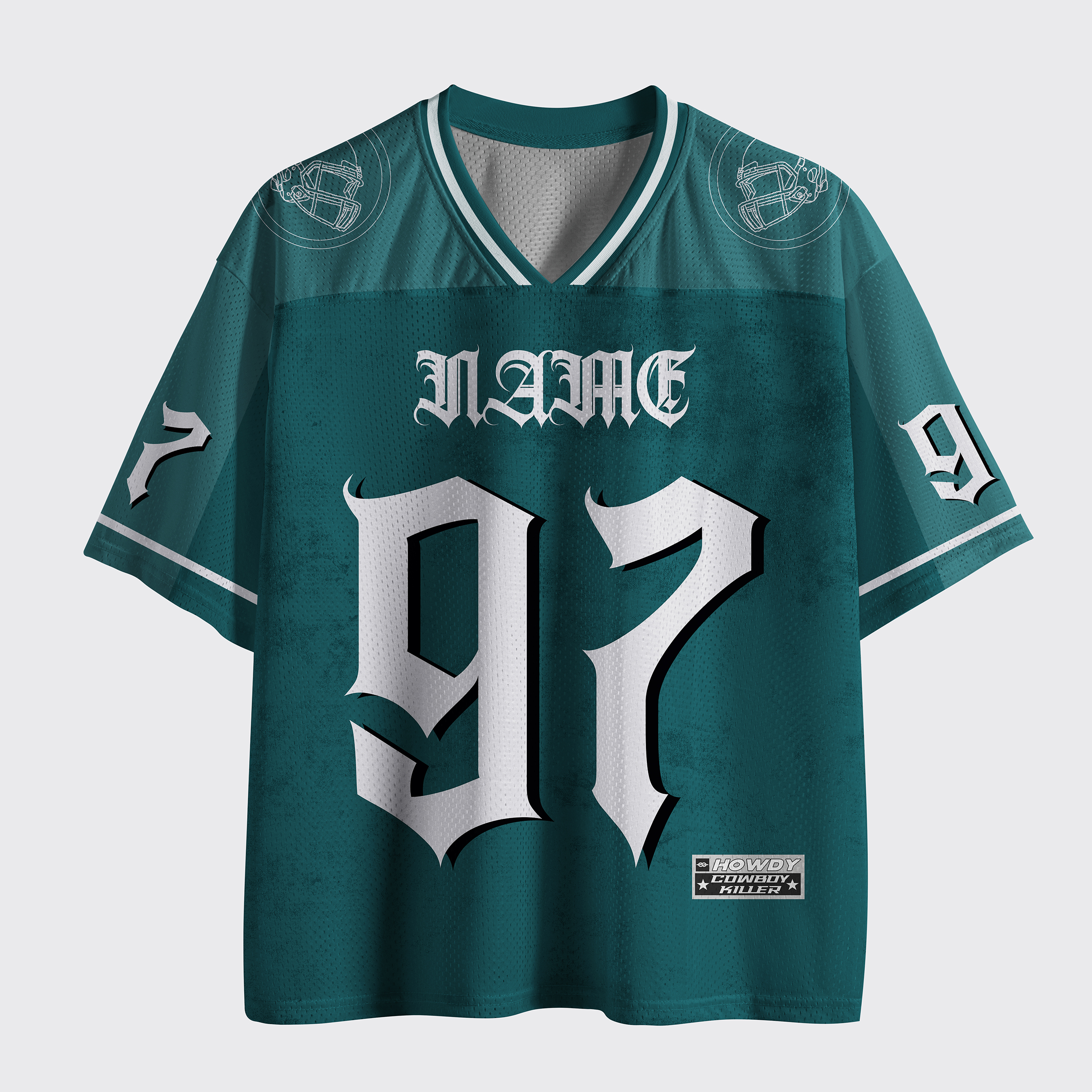 Personalized Football Mesh Jersey