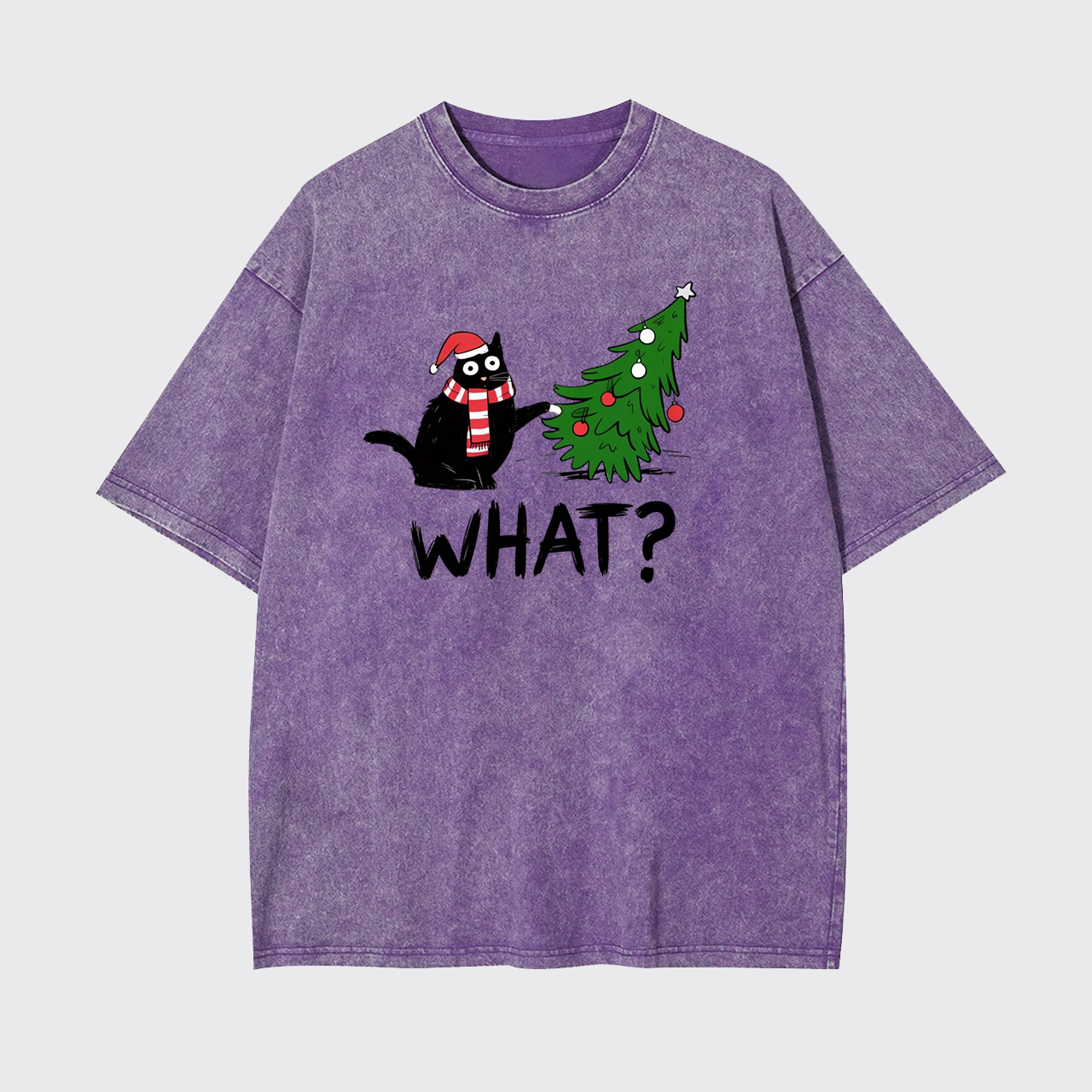 What Christmas Tree Knocked Over Garment-dye Tees