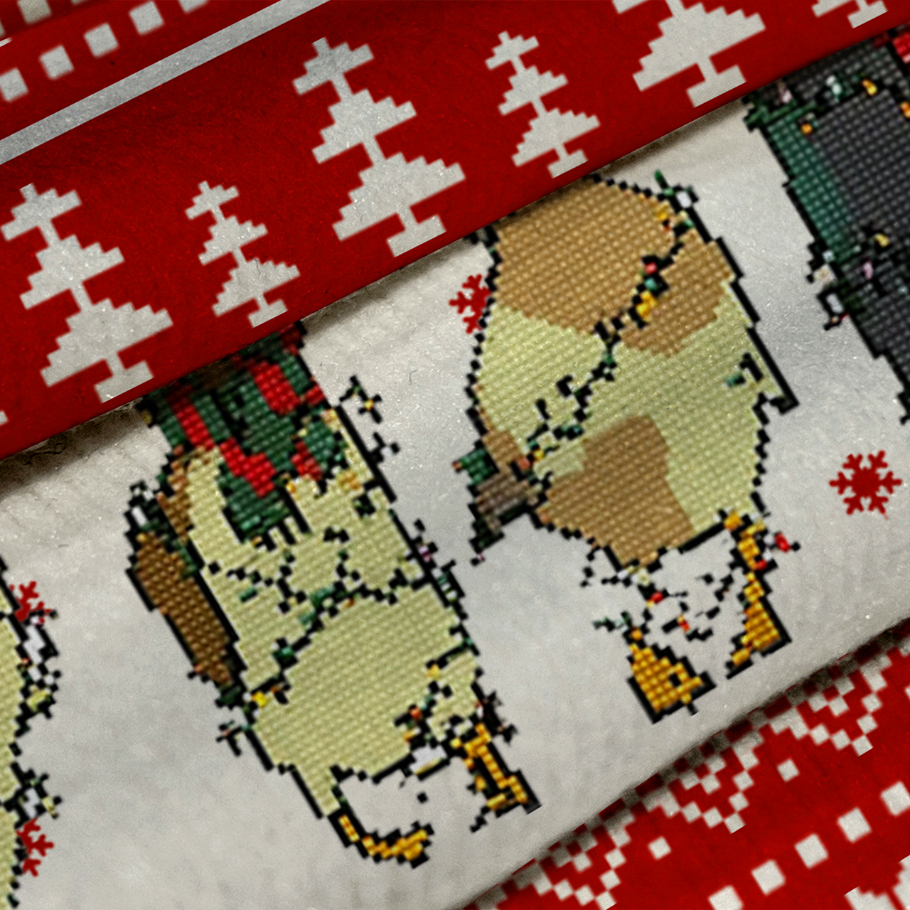 Quackin' Christmas Ugly Knit Sweatshirt