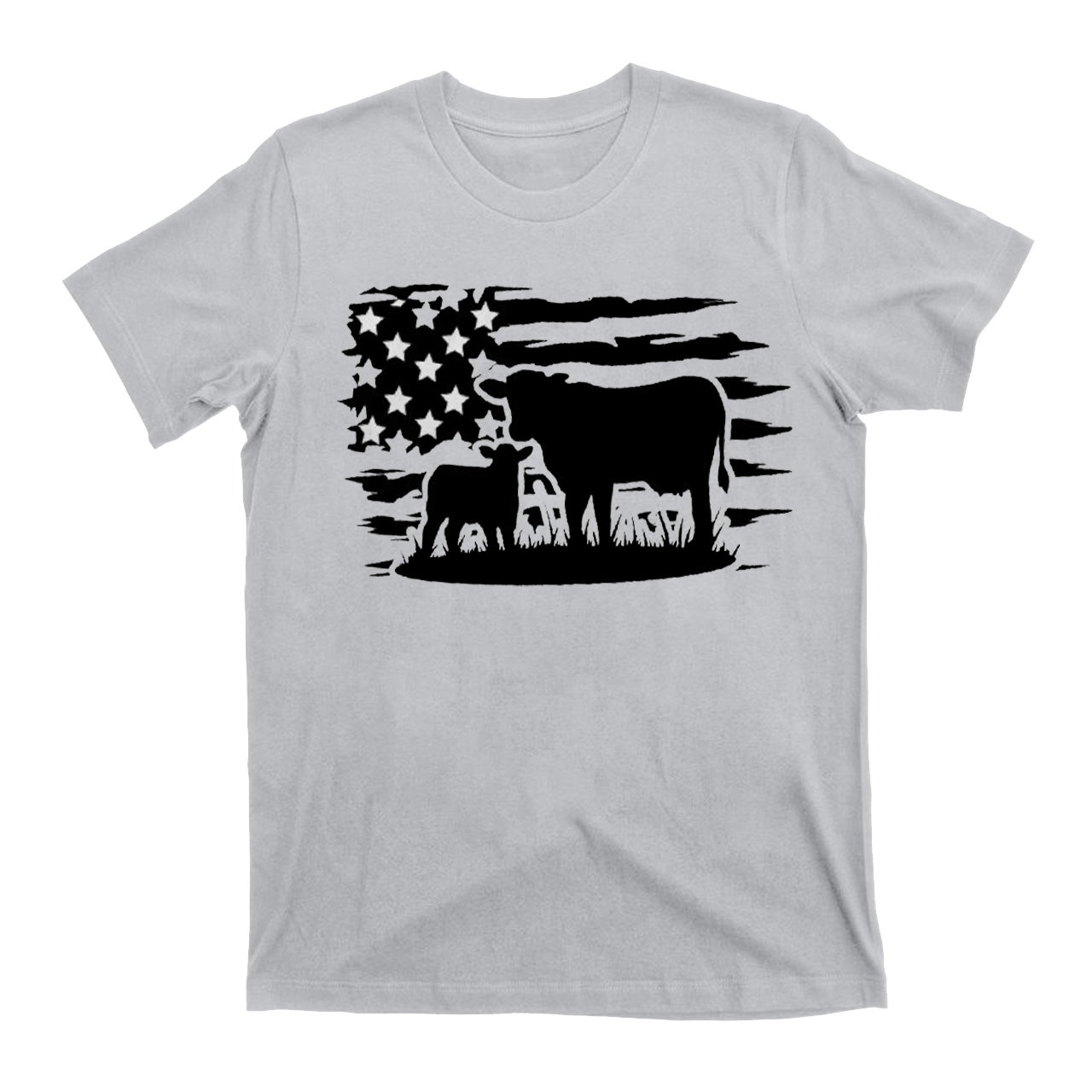 USA Cow Farm Cowboybay T-Shirts