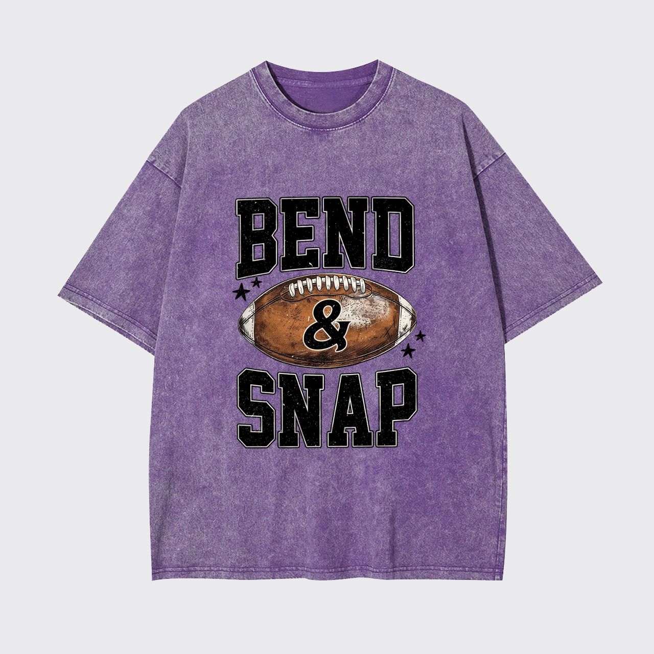 Bend and Snap Football Garment-dye Tees