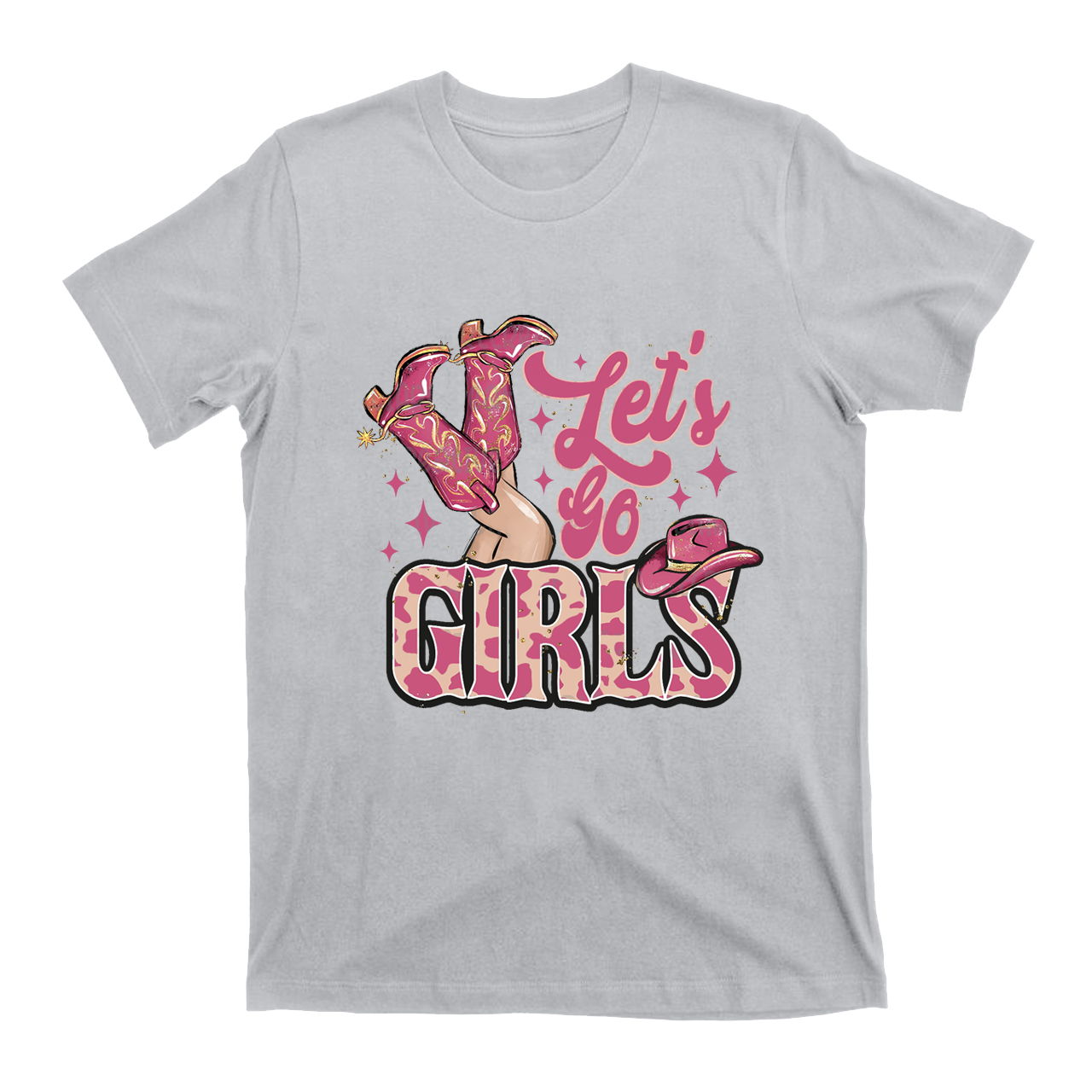 Let's Go Girls Westner Cowgirl  T-shirt