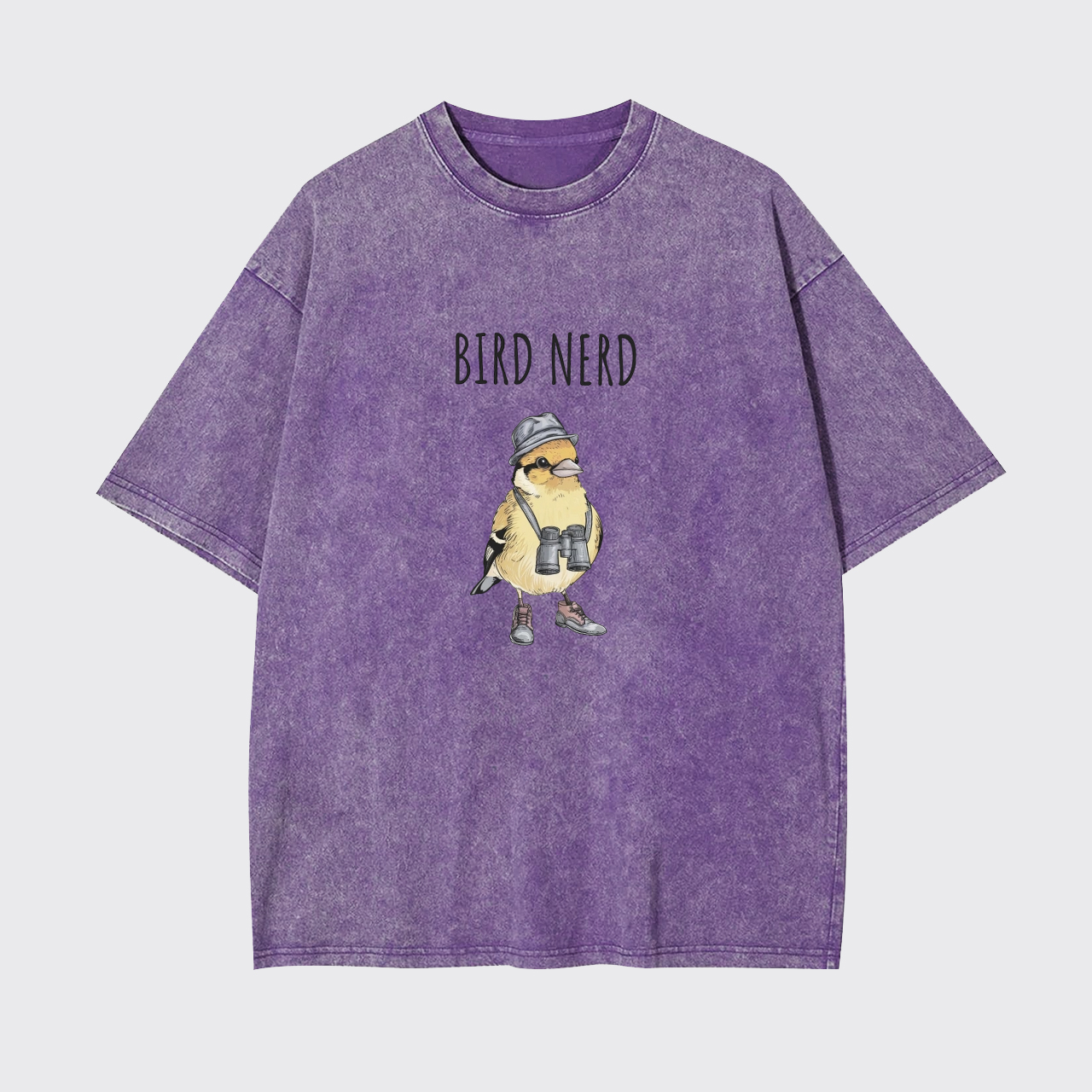 Bird Nerd Watcher Garment-dye Tees