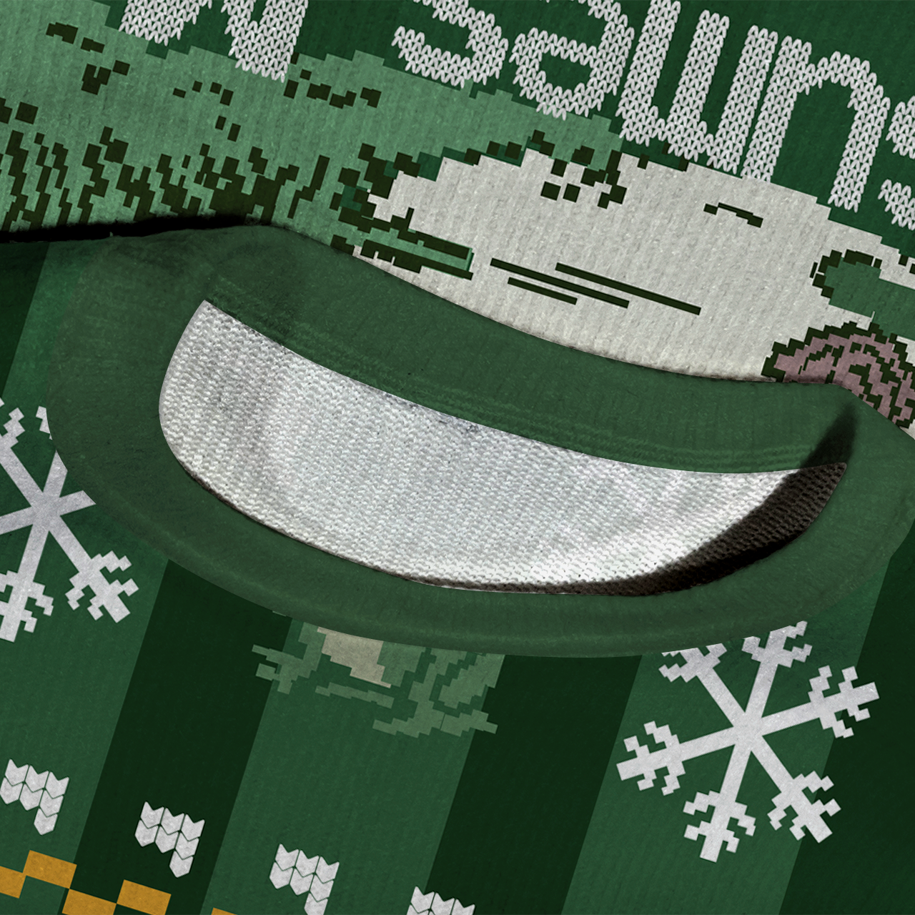 Rage Consumes Me Ugly Knit Sweatshirt