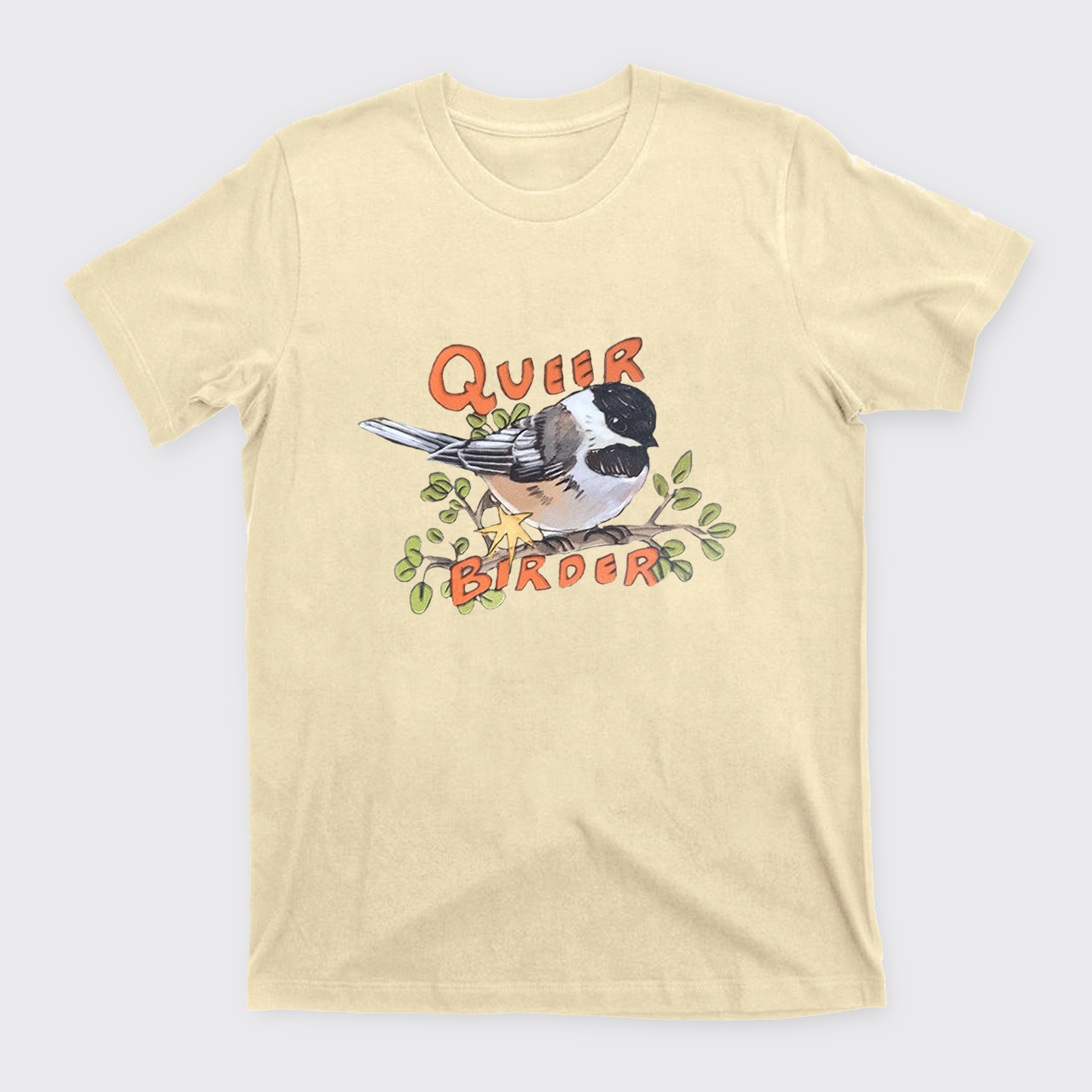 Queer Birder Chickadee T-Shirts