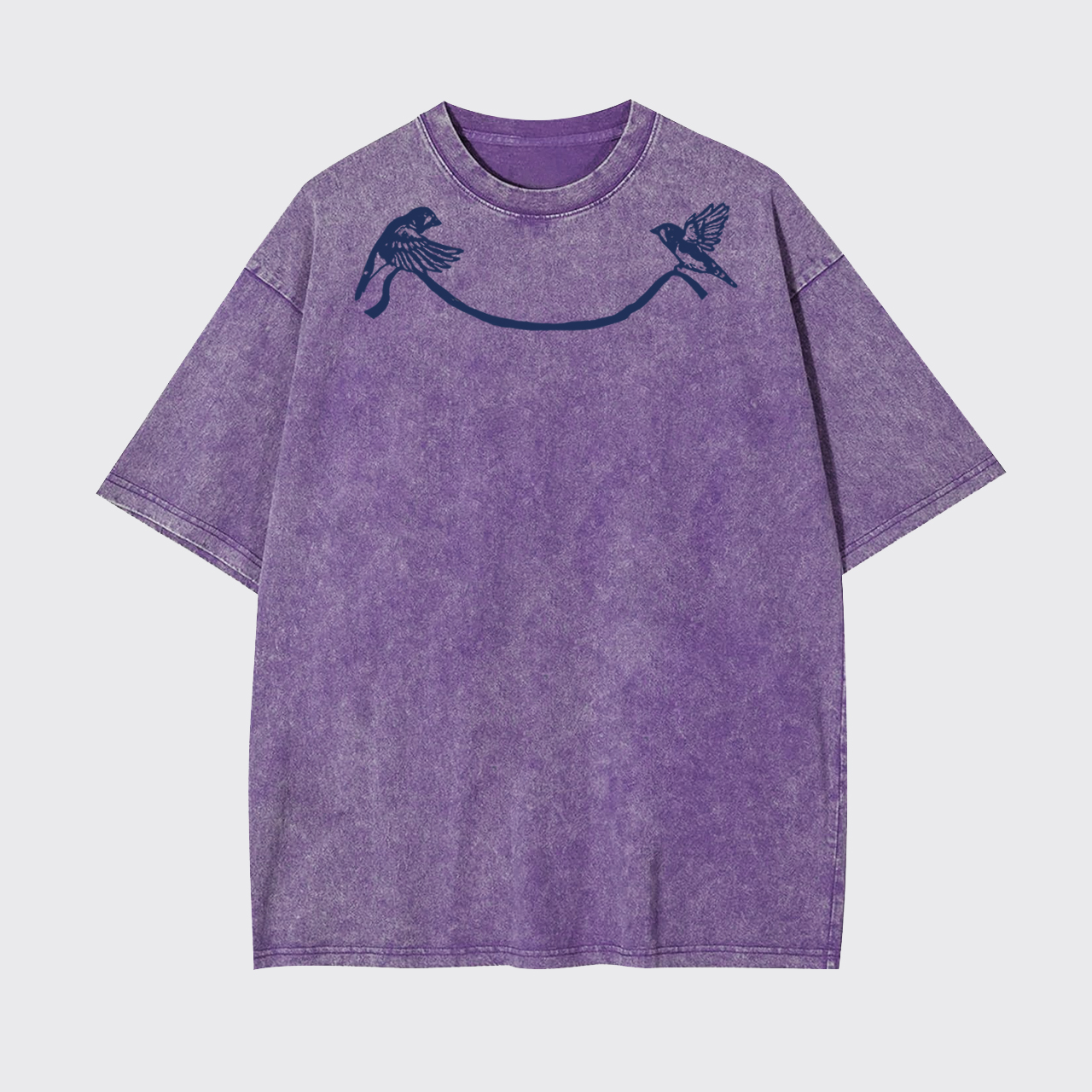 Twin Birds Garment-dye Tees