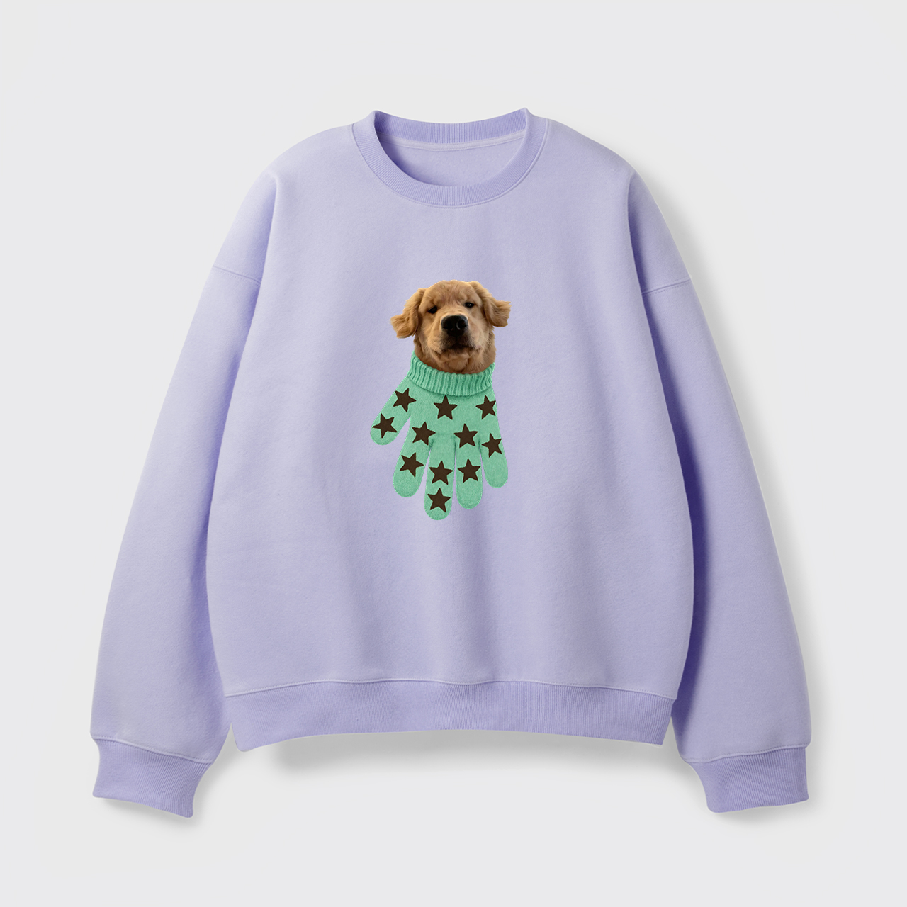 Personalized Pet in a Glove Fleece Sweatshirt