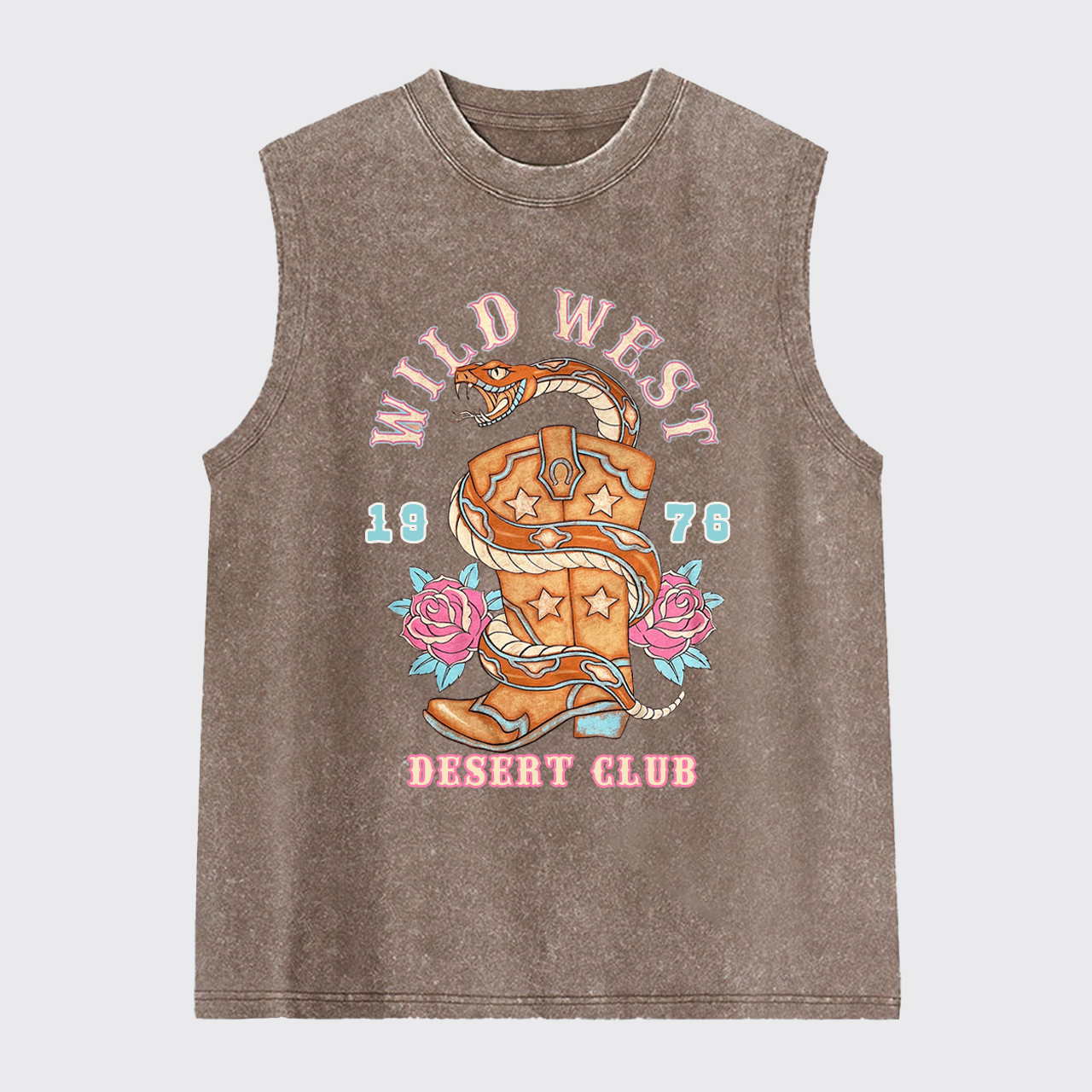 Wild West Desert Club Washed Tanks