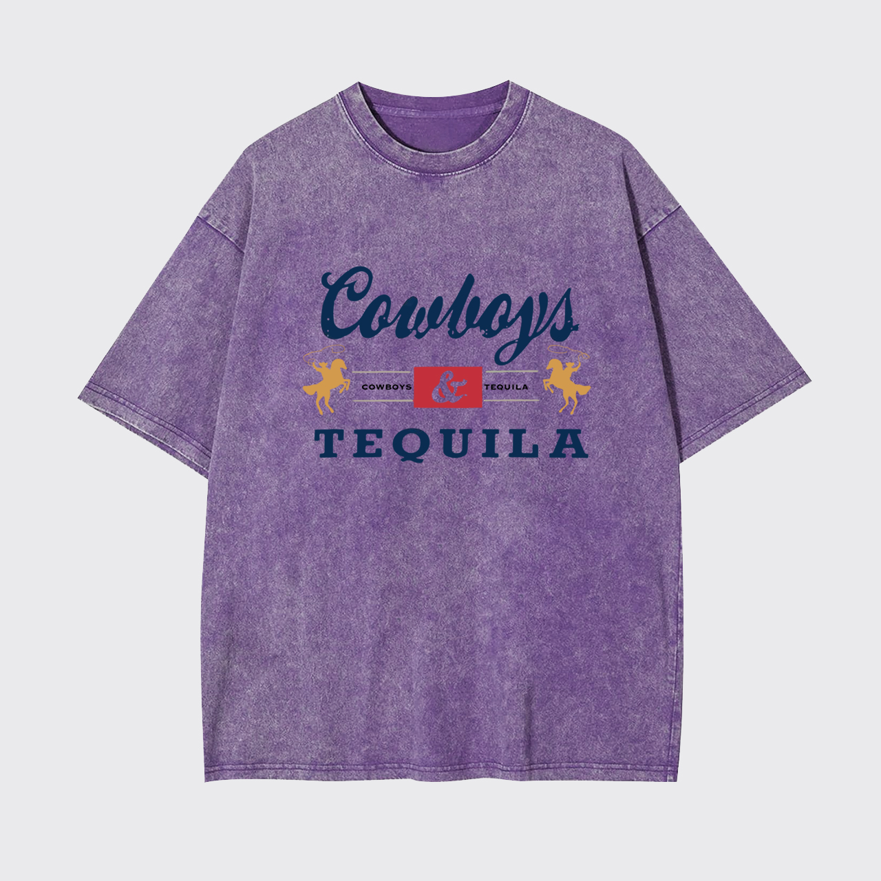 Western Cowboys and Tequila Garment-dye Tees