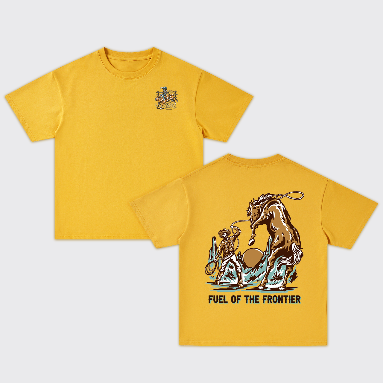 Full Of The Frontier Oversize T-Shirts