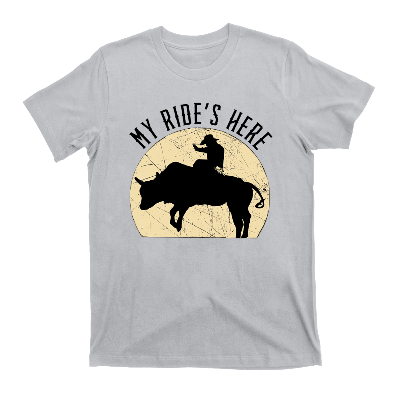 My Rides Here Cowboy T-Shirts