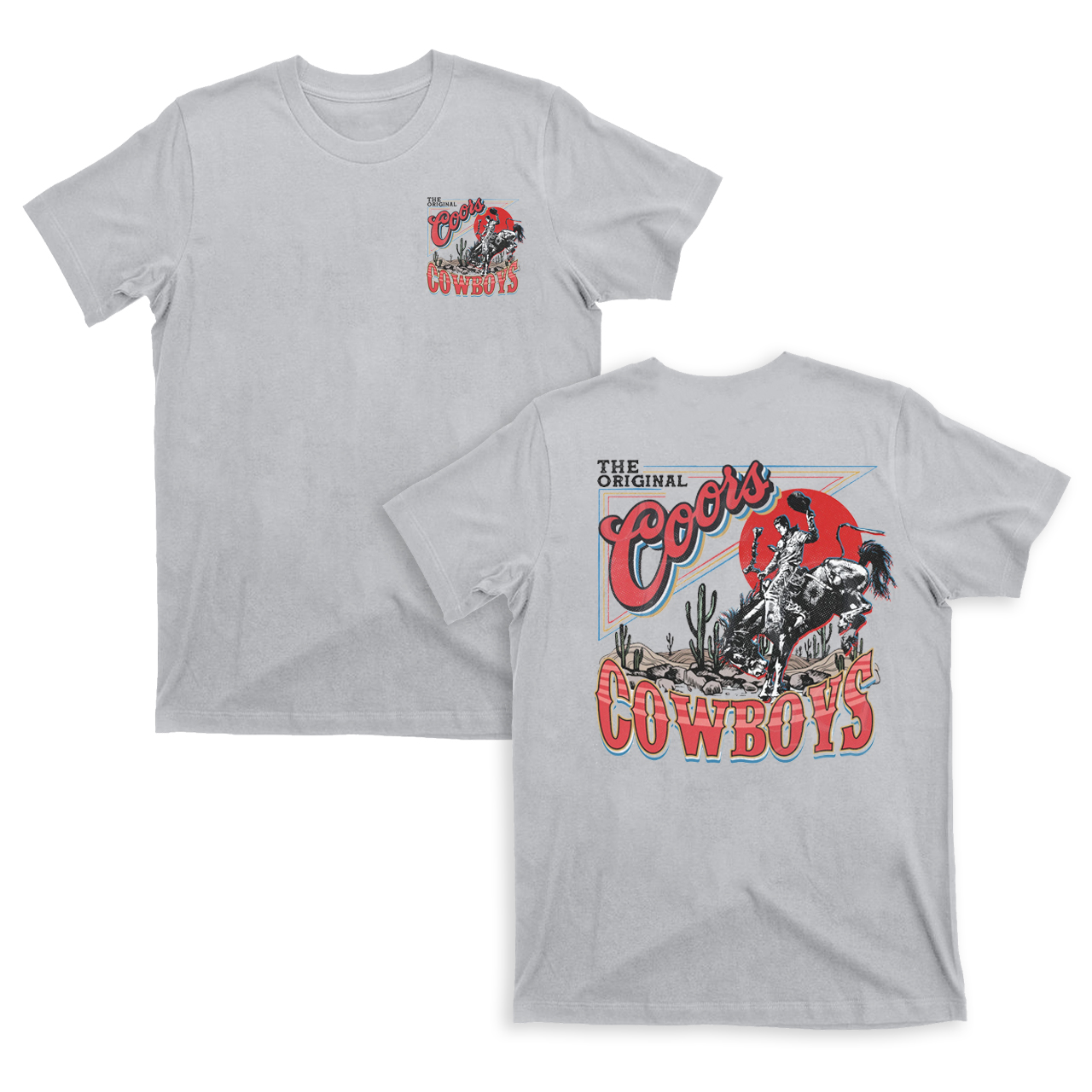 Coors Western Cowboy Vintage 90s T-Shirts