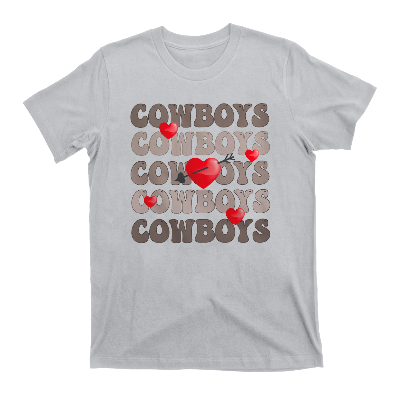 Howdy Cowboy Sweetheart Valentine  T-Shirts