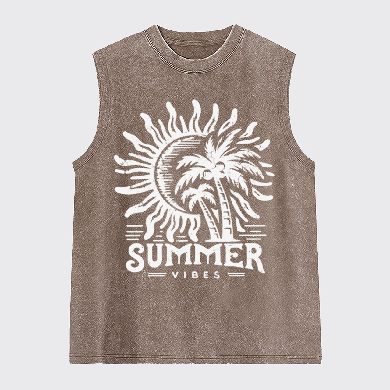 Retro Summer Vibes Washed Tanks