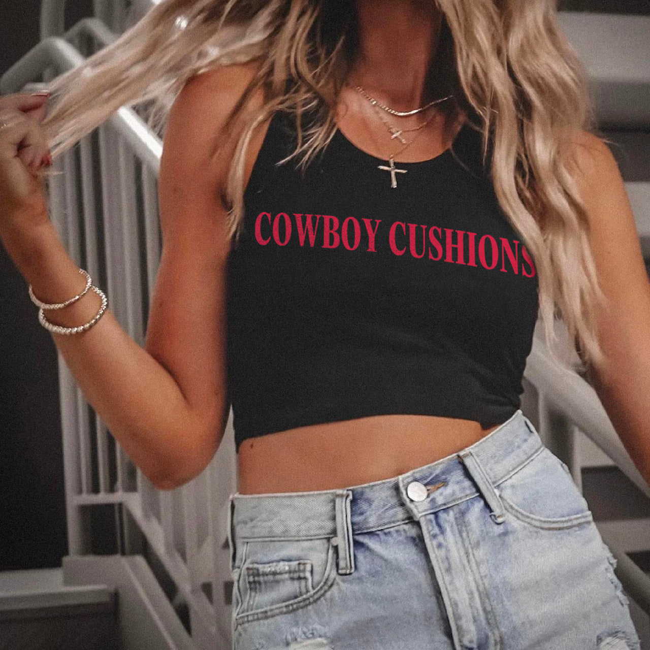 Cowboy Cushions Tank Top