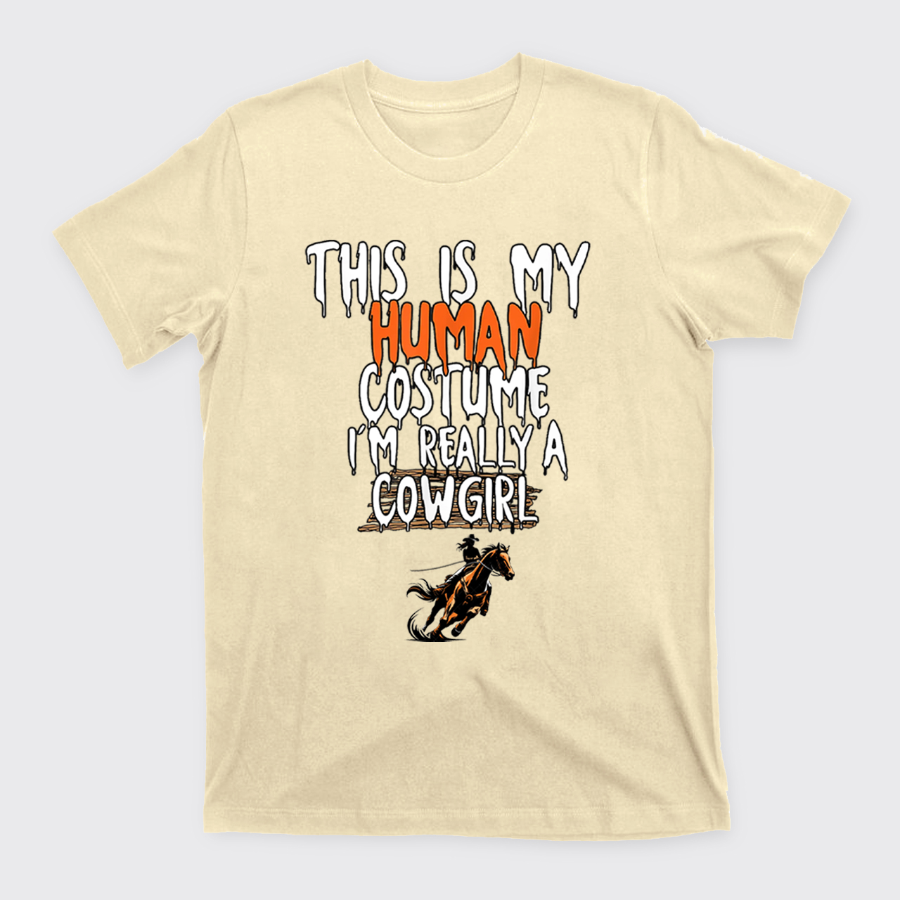 Halloween I'm Really A Cowgirl T-Shirts