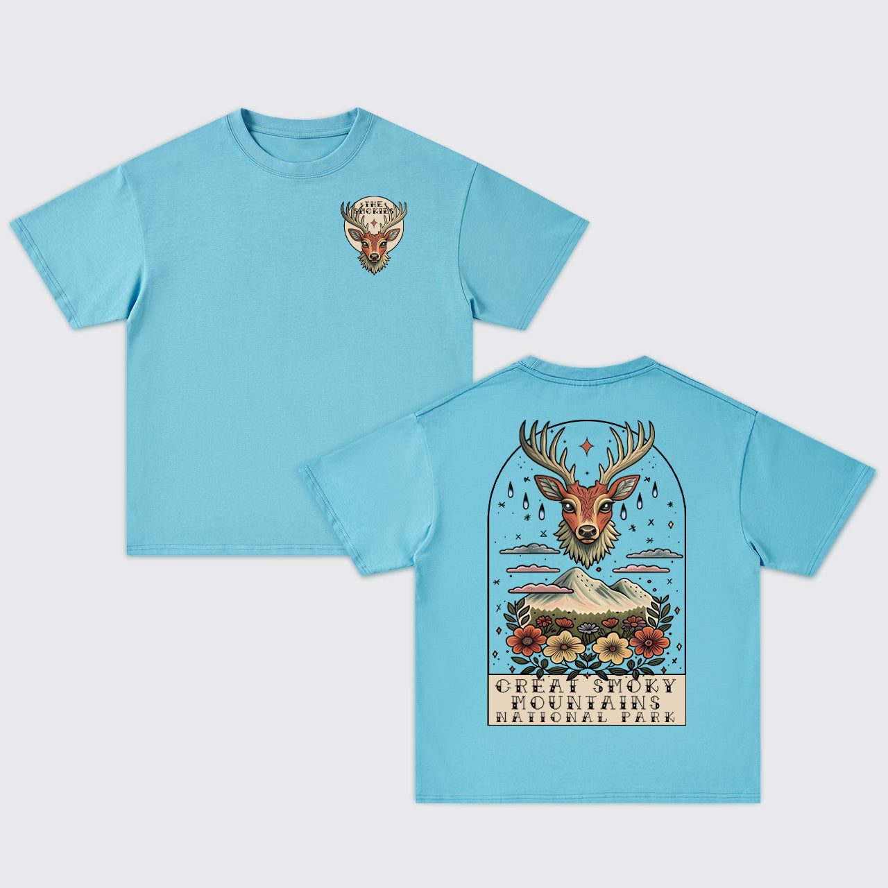 Great Smoky Mountains National Park Oversize T-Shirts