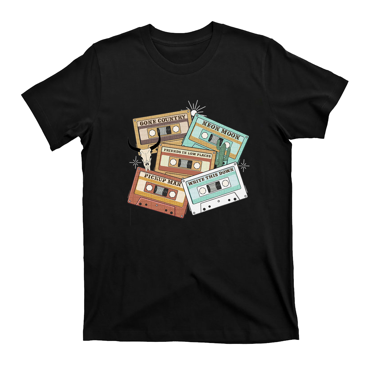 It's All Country Music that Cowboys Love T-Shirts