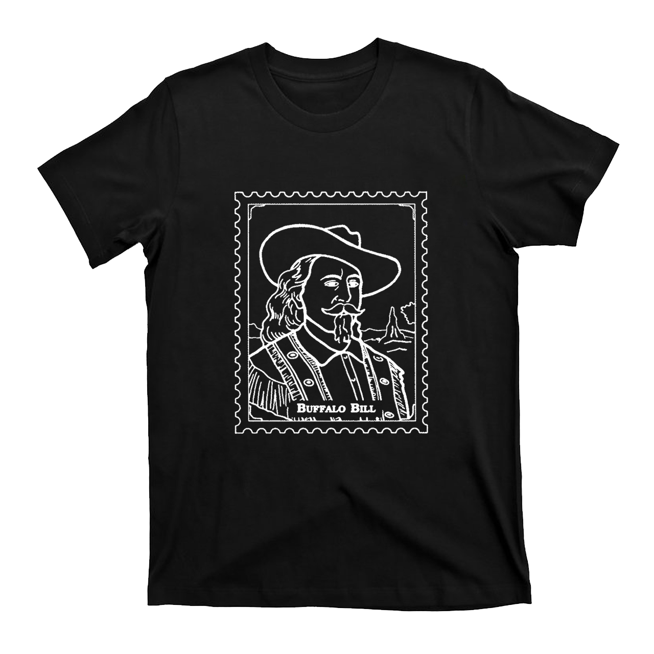 Buffalo Bill Stamp T-Shirts