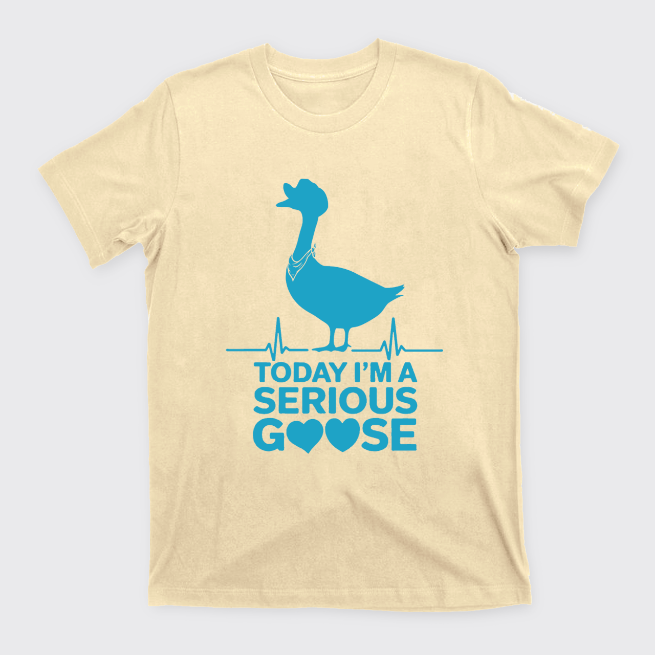 Funny Goose-Today I'm A Serious Goose T-Shirts