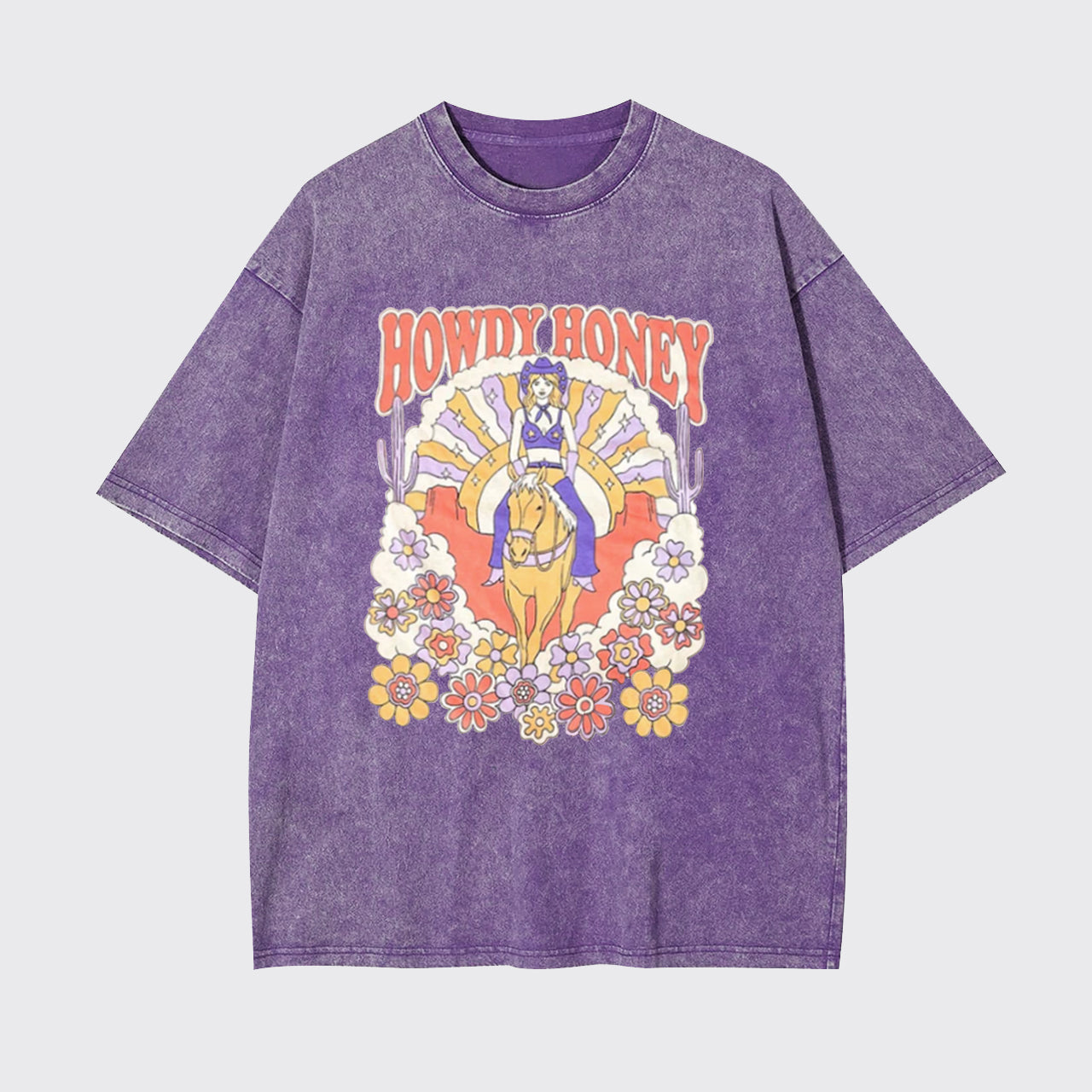 Retro Howdy Honey Garment-dye Tees