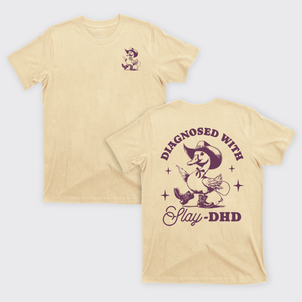 Snarky Sayings-Diagnosed With Slay-Dhd T-Shirts