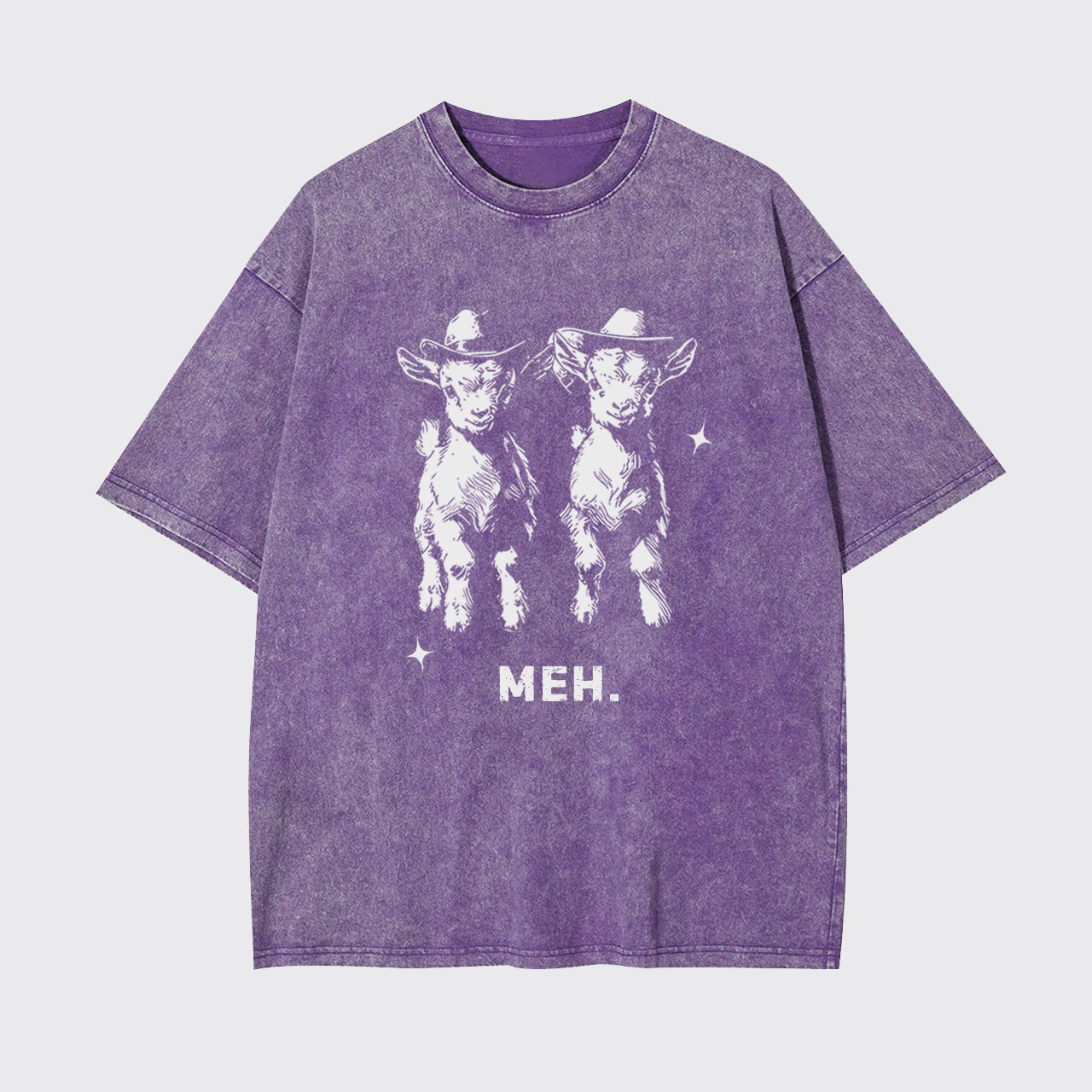 Funny Lamb, Meh Garment-dye Tees