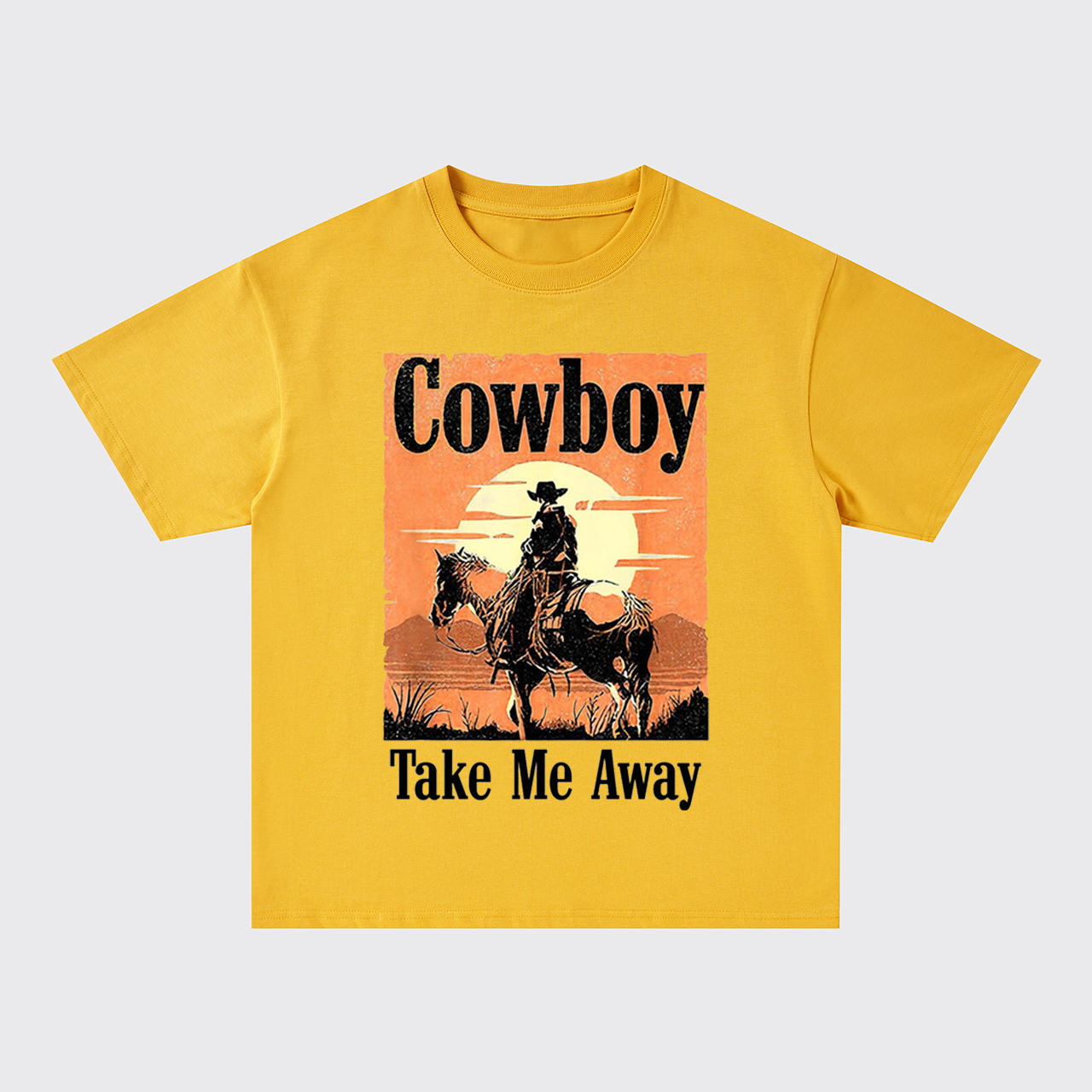 Cowboy Take Me Away Oversize T-Shirts