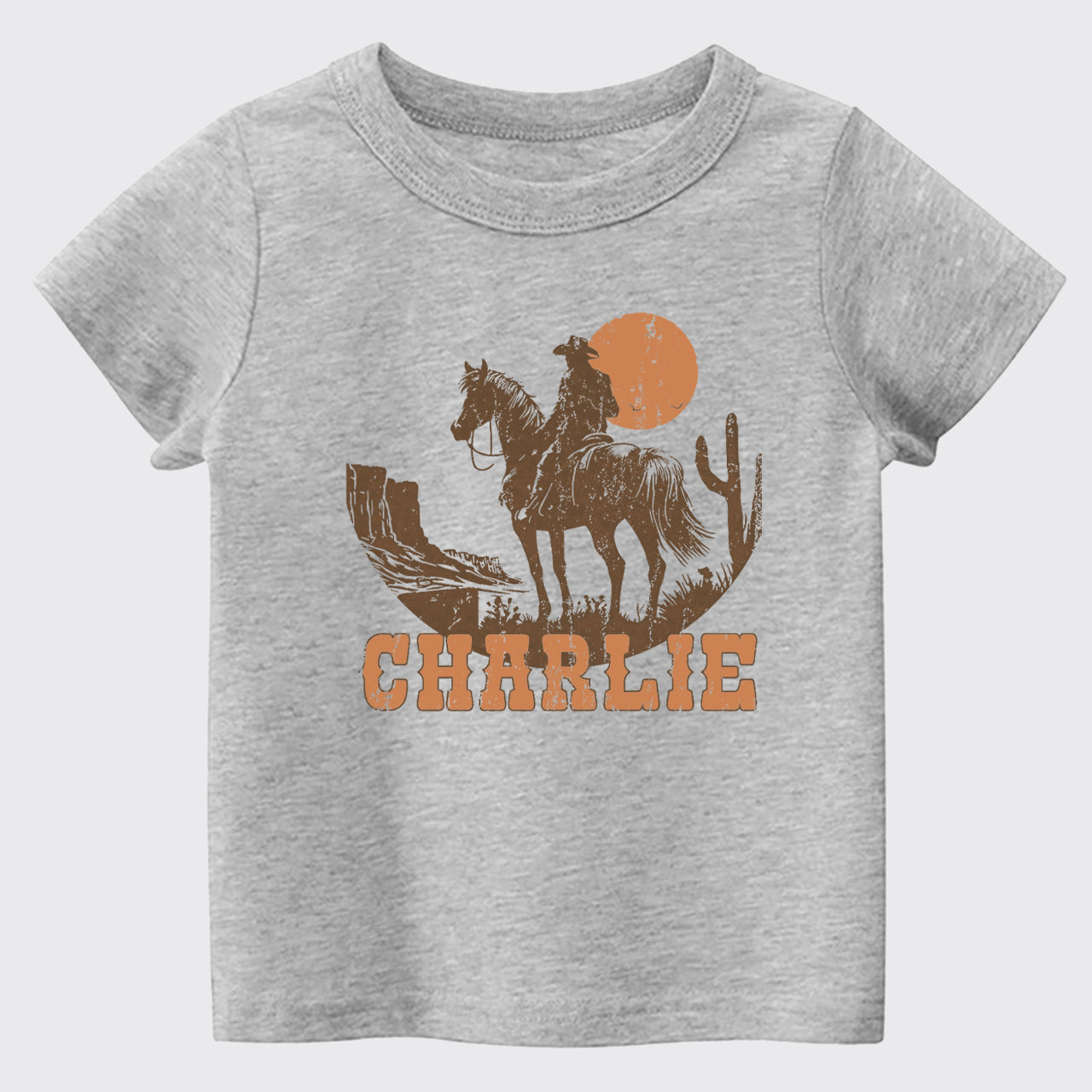Personalized Cowboy Kids T-shirt