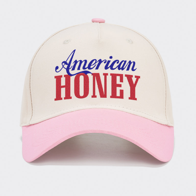 American Honey Embroidered Baseball Cap