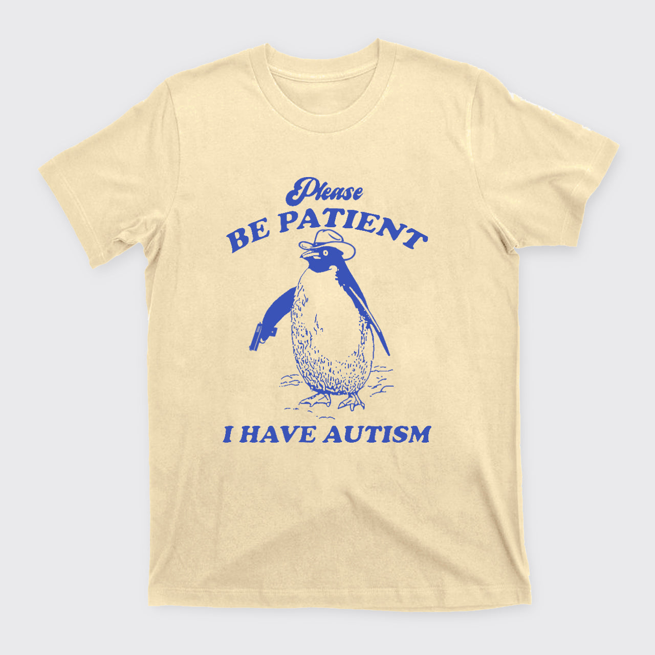 Retro Penguin-Please Be Patient T-Shirts
