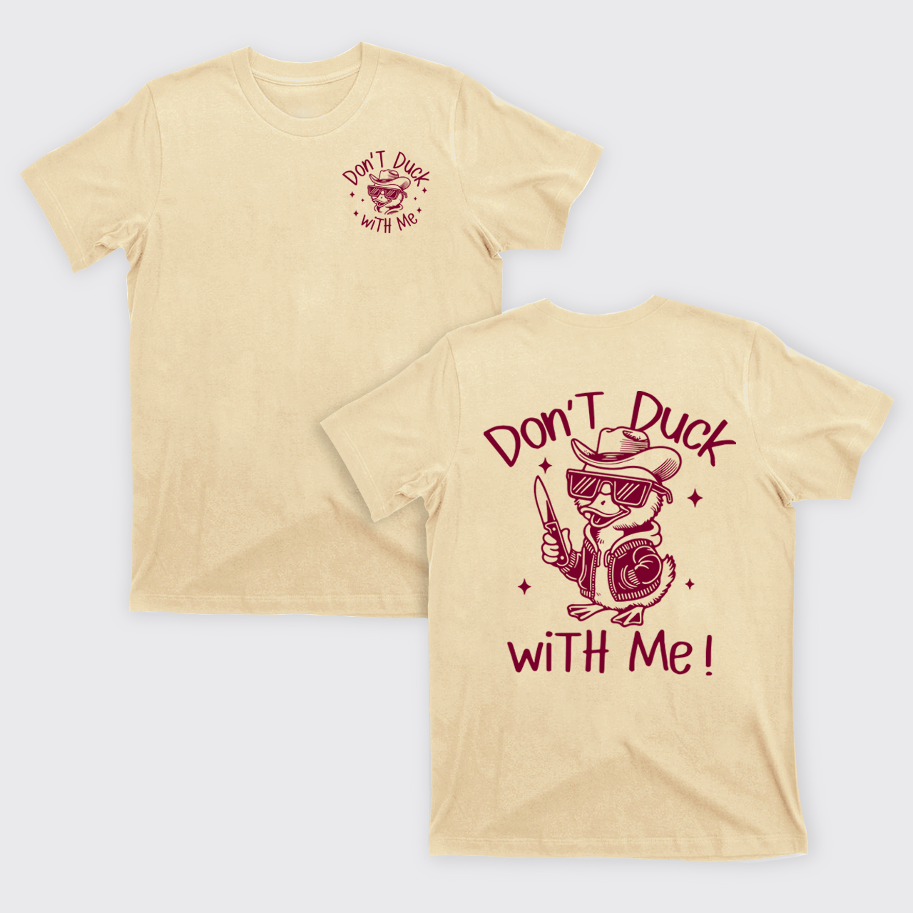 Retro Duck-Don't Duck With Me T-Shirts