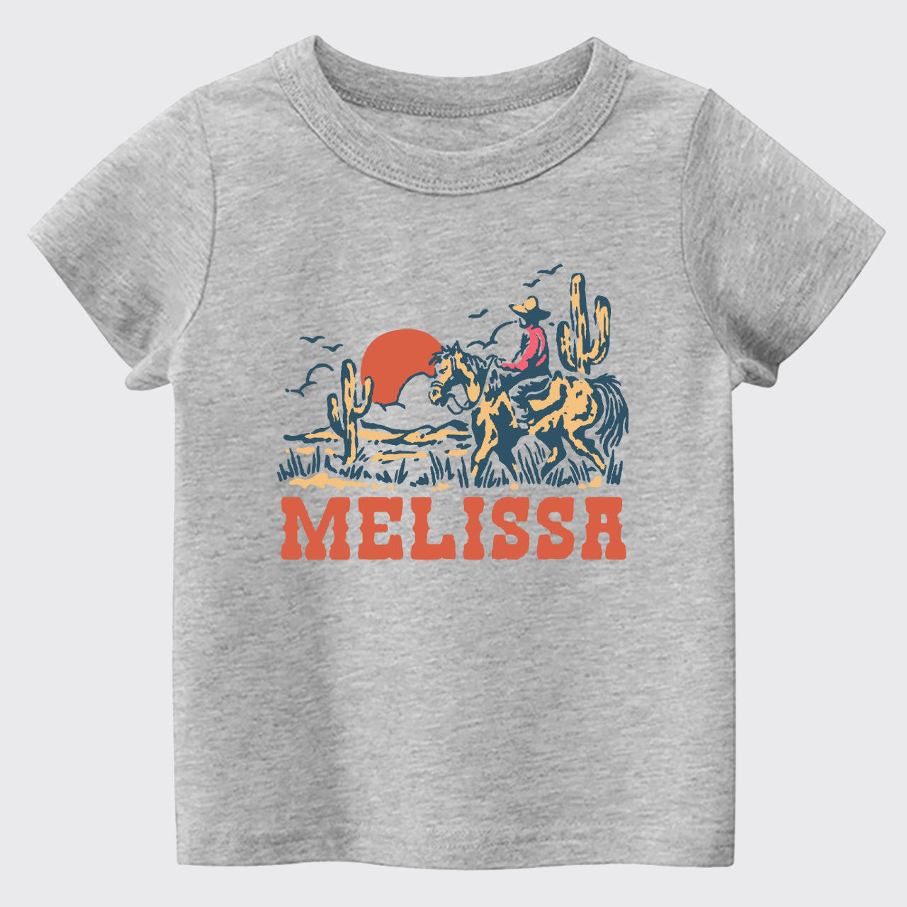 Personalized Cowgirl Kids T-shirt