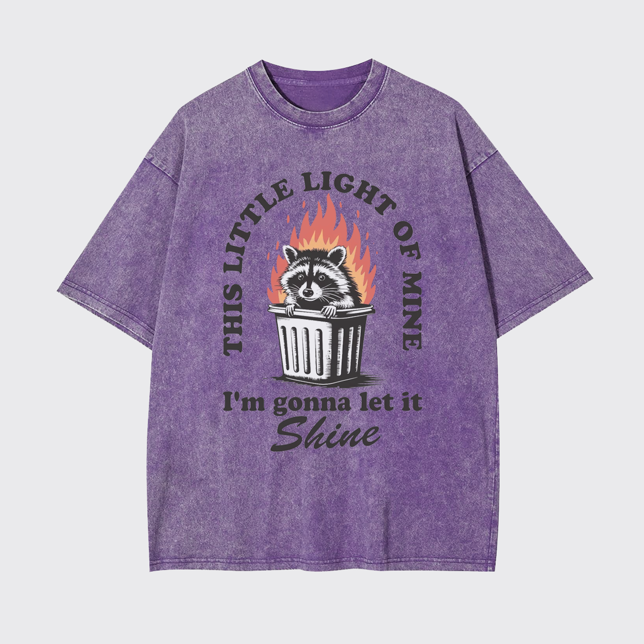 Funny Dumpster Fire Garment-dye Tees