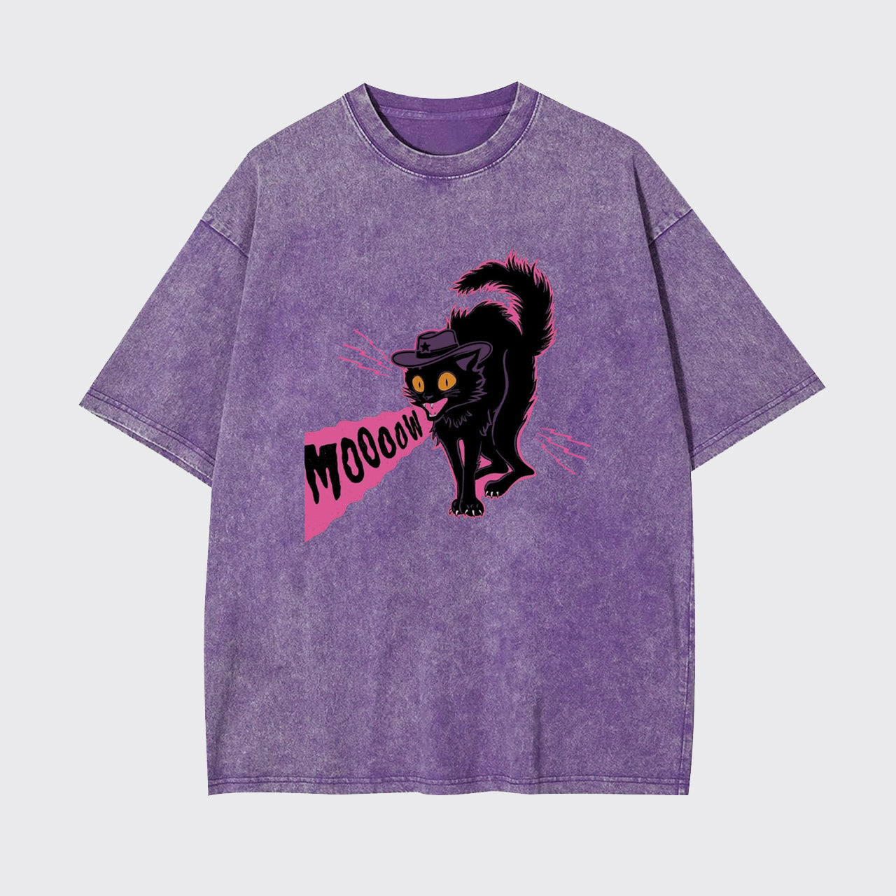 Halloween Scary Moooow Garment-dye Tees