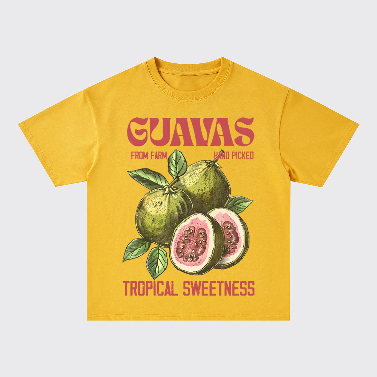 Guavas Tropical Sweetness Oversize T-Shirts