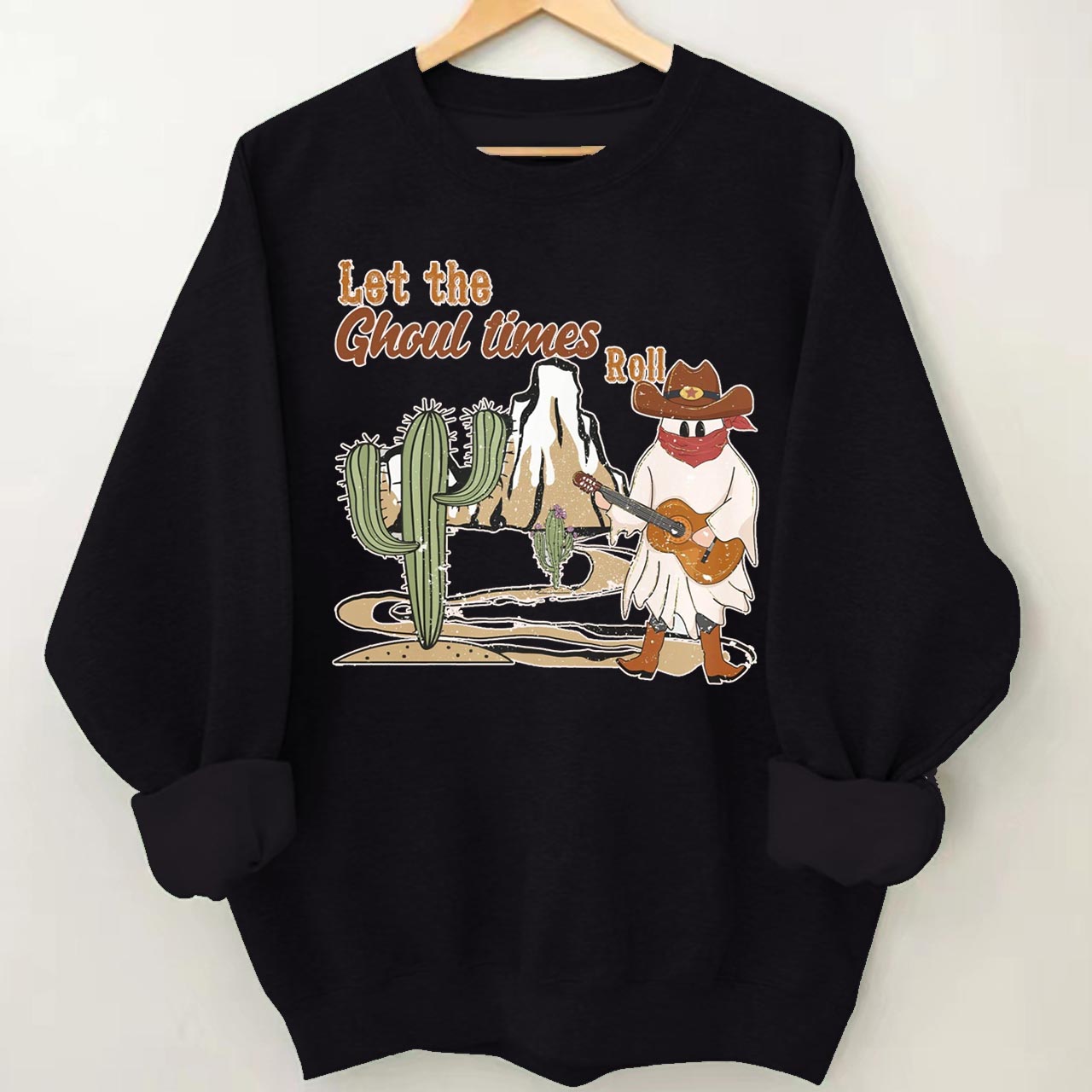 Let The Ghoul Times Roll Halloween Sweatshirt
