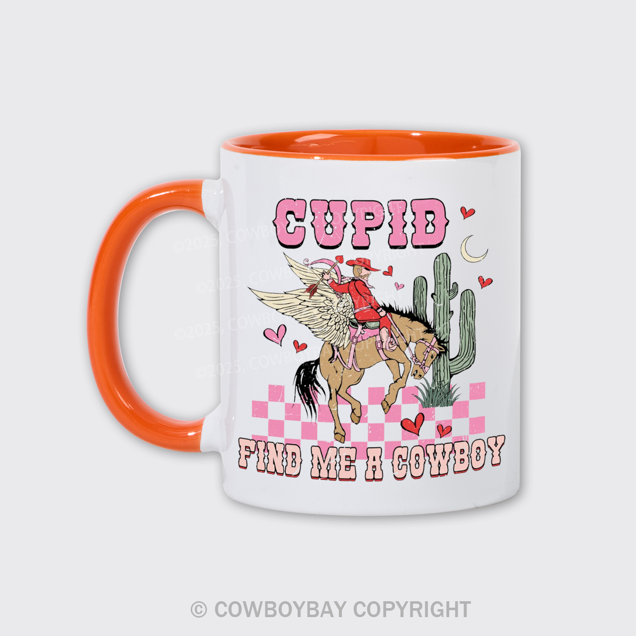 Cupid Find Me A Cowboy Mug