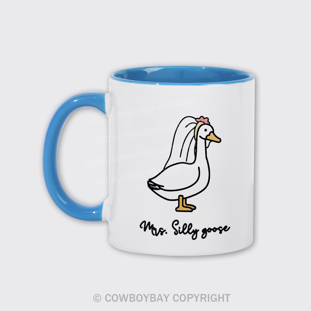 Silly Goose Wedding Mug