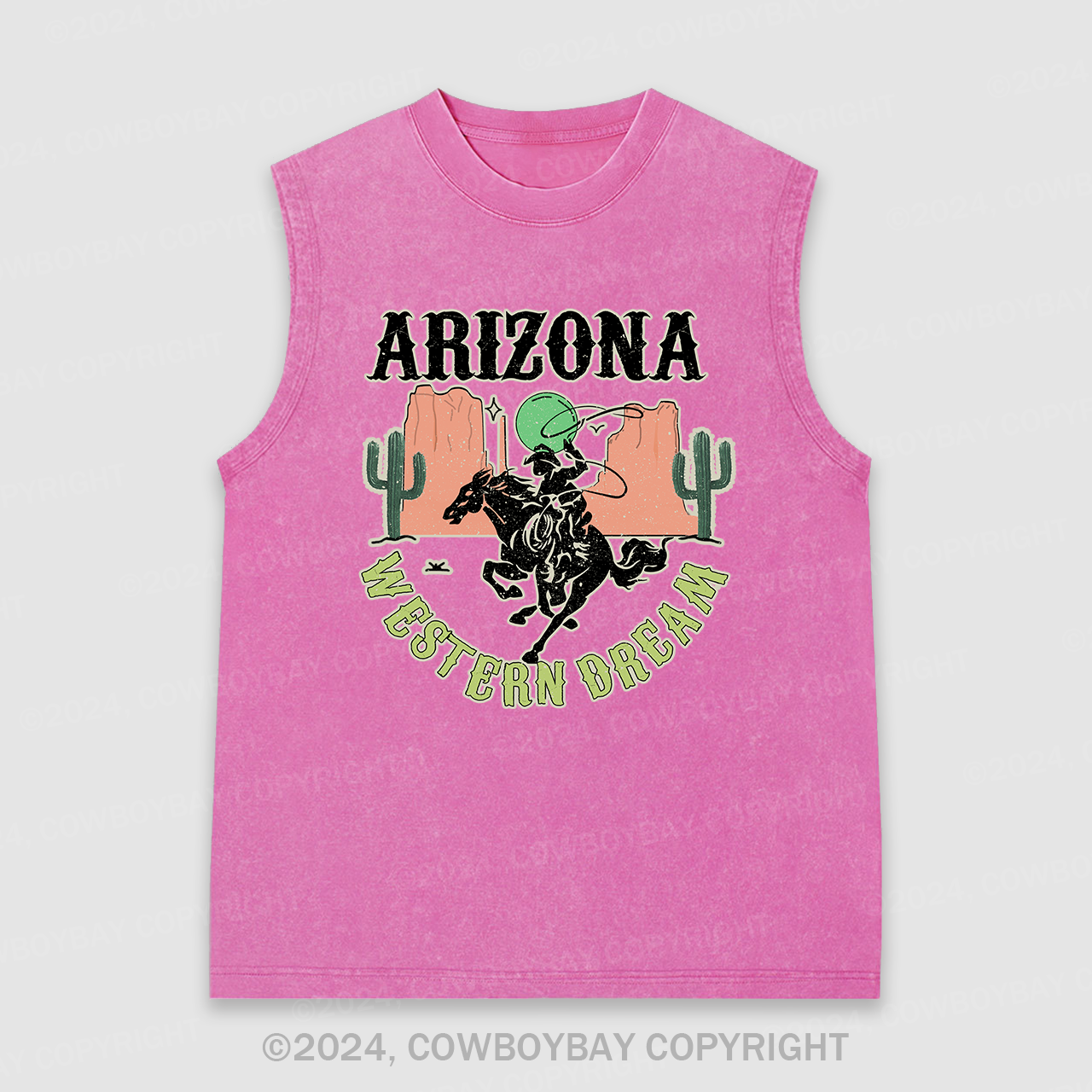 Arizona Western Dream Washed Tanks