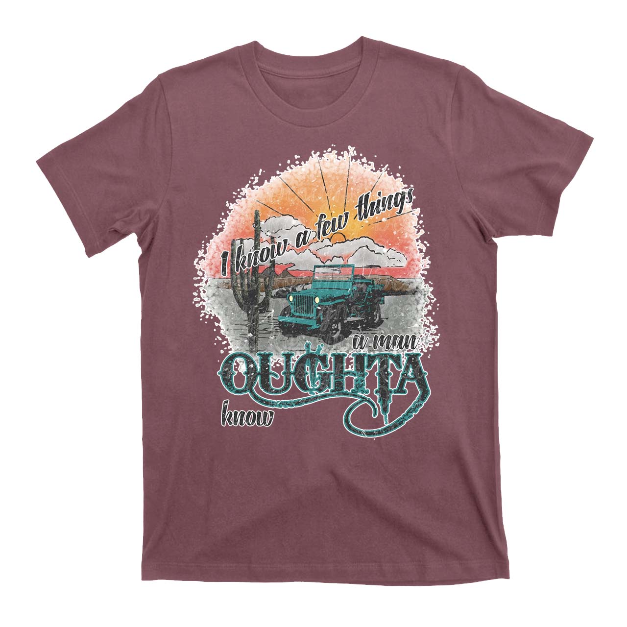 A Man Oughta Know Cowboys T-Shirts