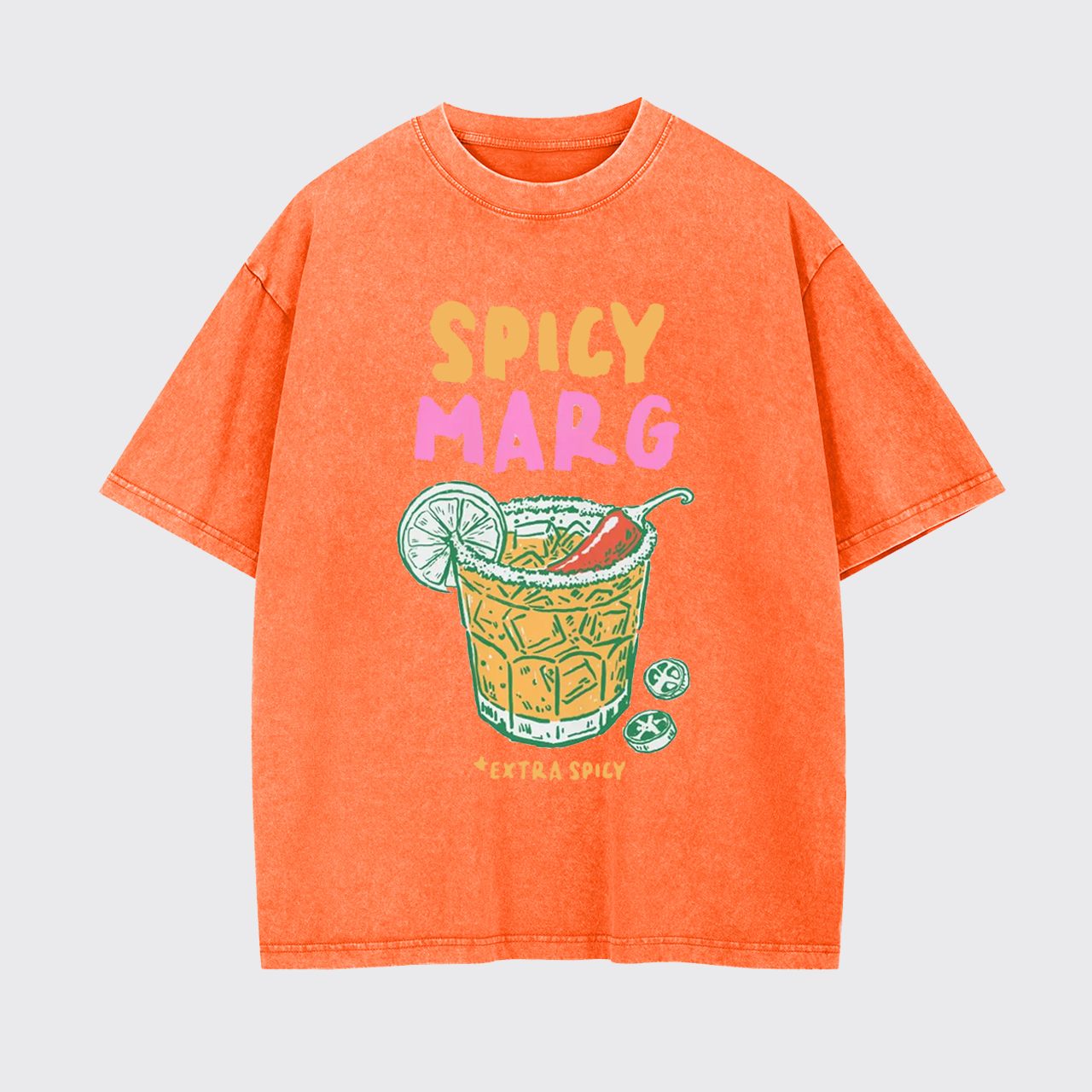 Spicy Cocktail Garment-dye Tees