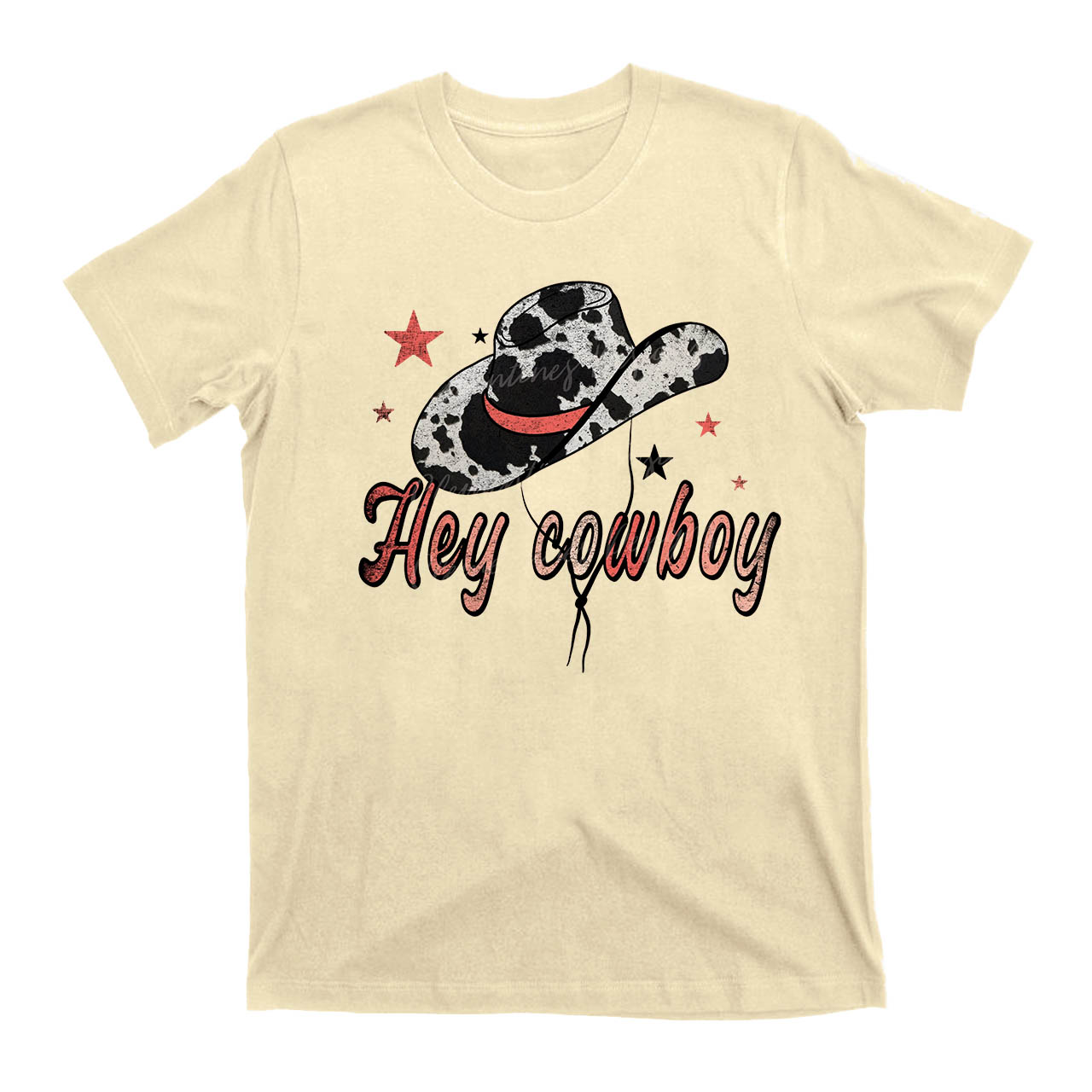 Hey Cowboy Cowgirls Hat Cowboy T-Shirts